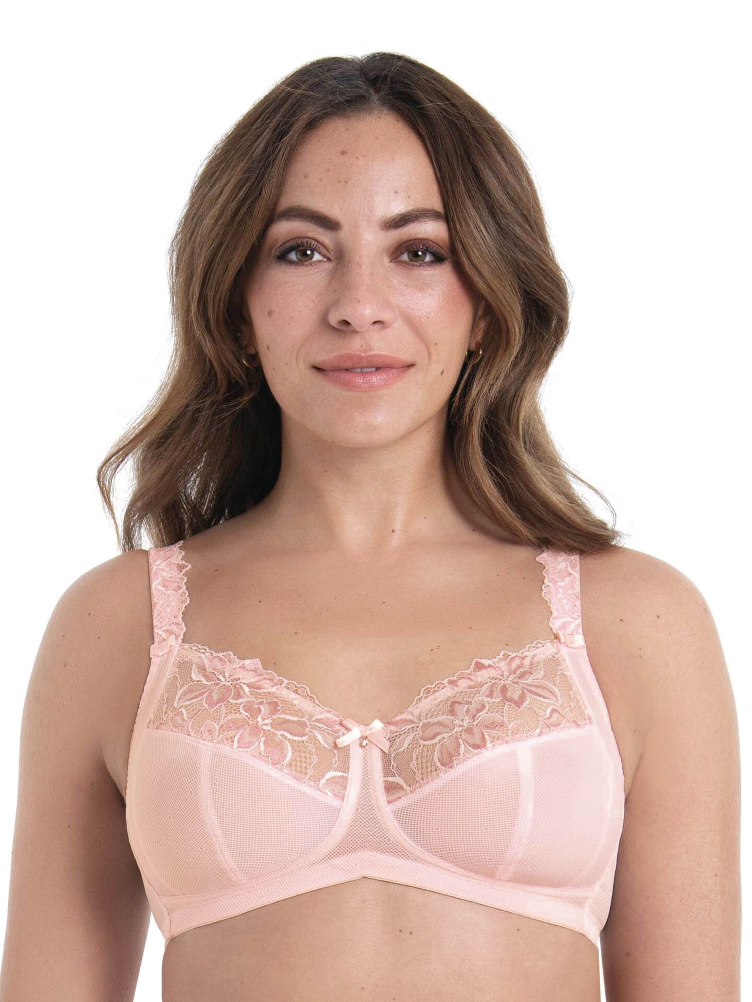 Rosa Faia Soft-BH Soft BH Suzette (Stück, 1-tlg) 3-teilige Schnittführung, Floral, Spitze