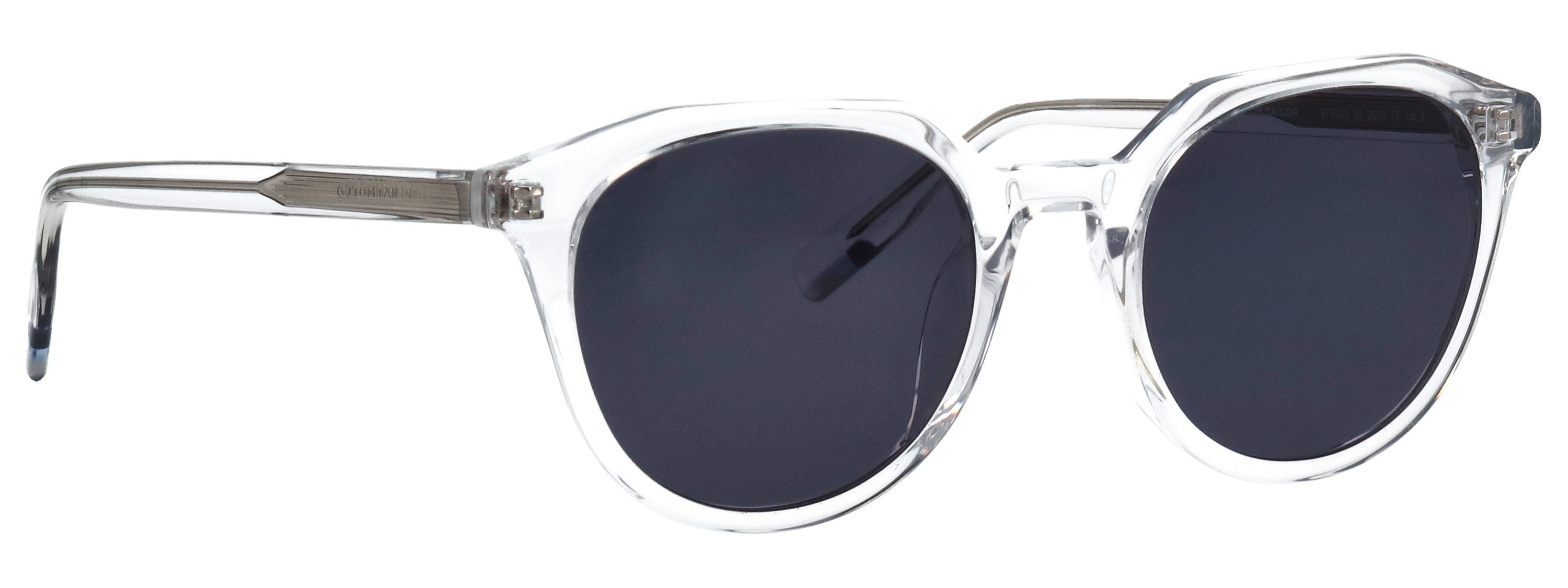 TOM TAILOR Sonnenbrille Modell 676006 Form Panto, Logoschriftzug auf Bügel, Kunststofffassung