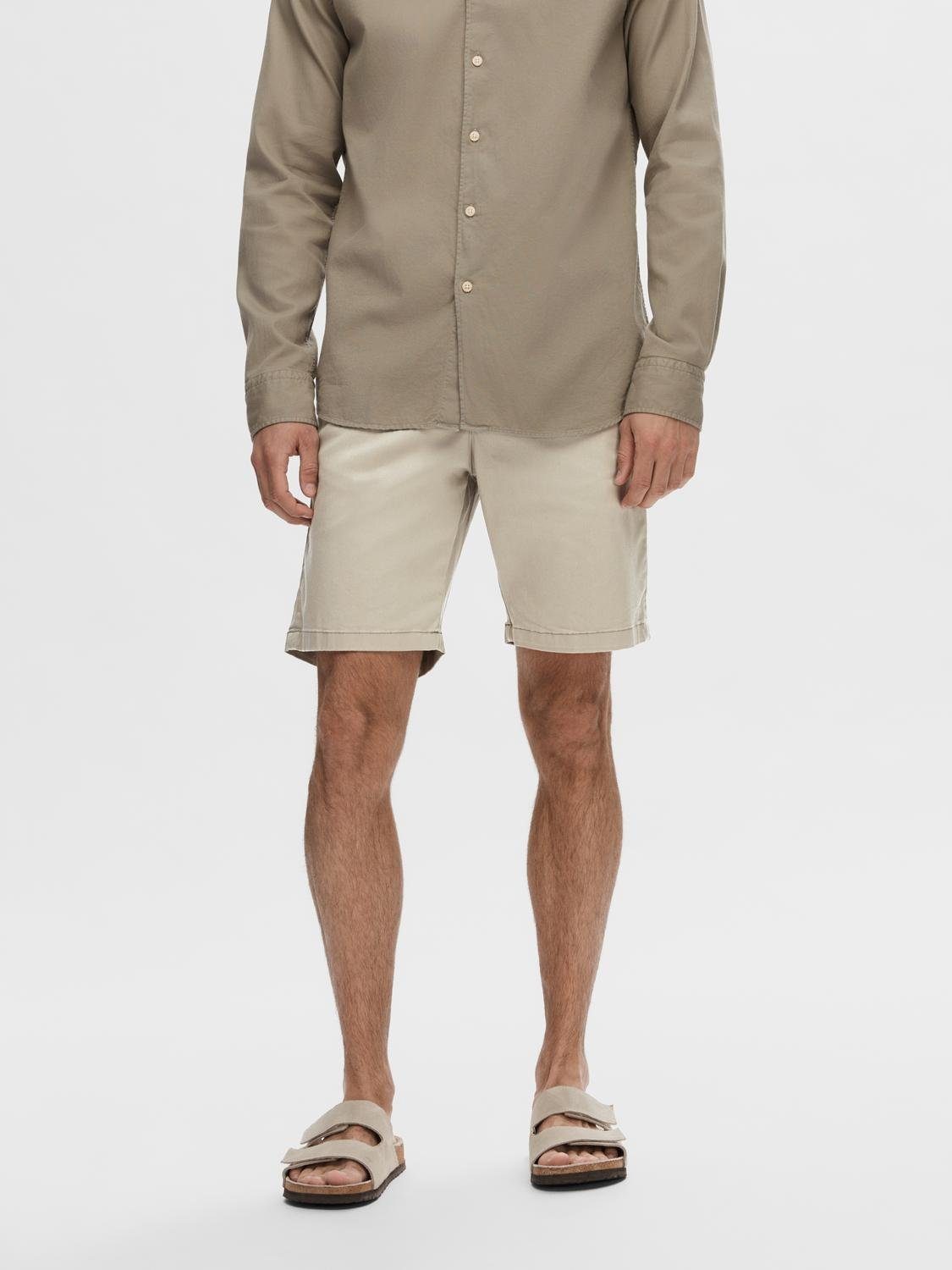 Selected Chinoshorts SLHSLIM-MILES FLEX SHORTS NOOS Baumwollmischung, slim fitslim fit
