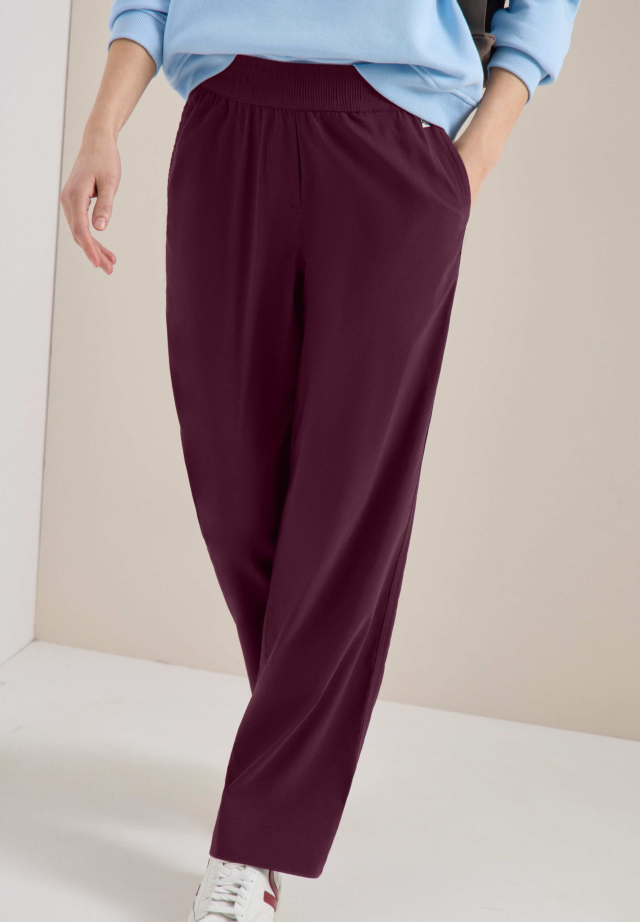 CECIL Stoffhose mit Wide Legs