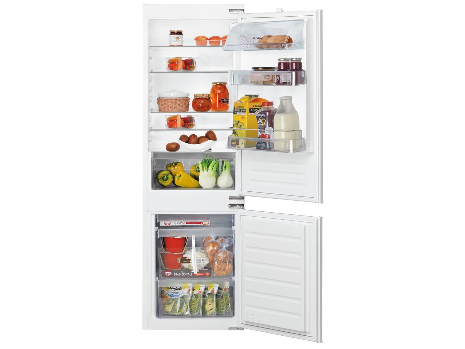 Privileg Einbaukühlgefrierkombination 859991611350, 0.0 cm hoch, integrierbar