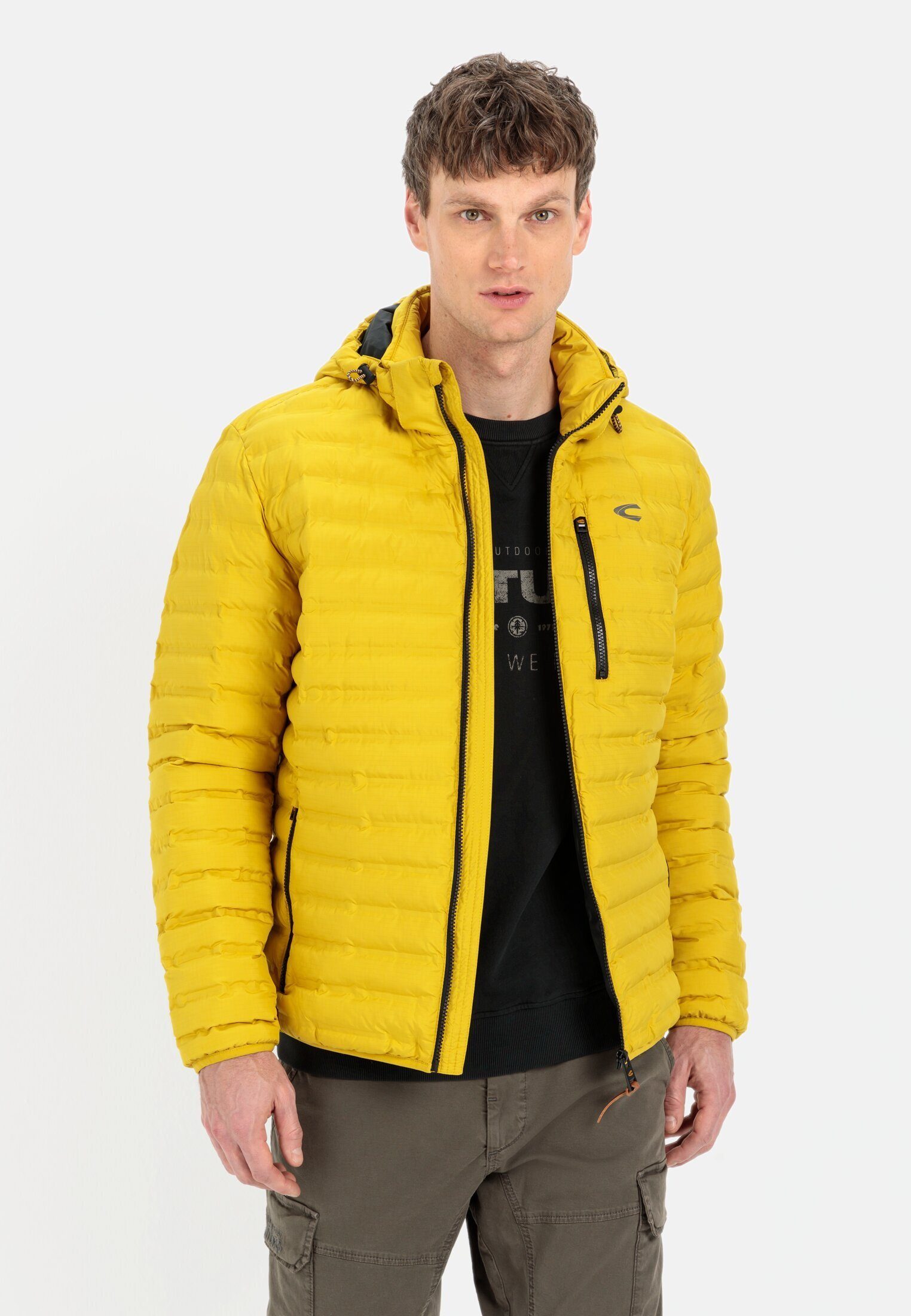 Funktionsjacke in Steppoptik