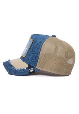 GOORIN Bros. Trucker Cap Goorin Bros. Trucker Cap Silky Rabbit Denim Blau