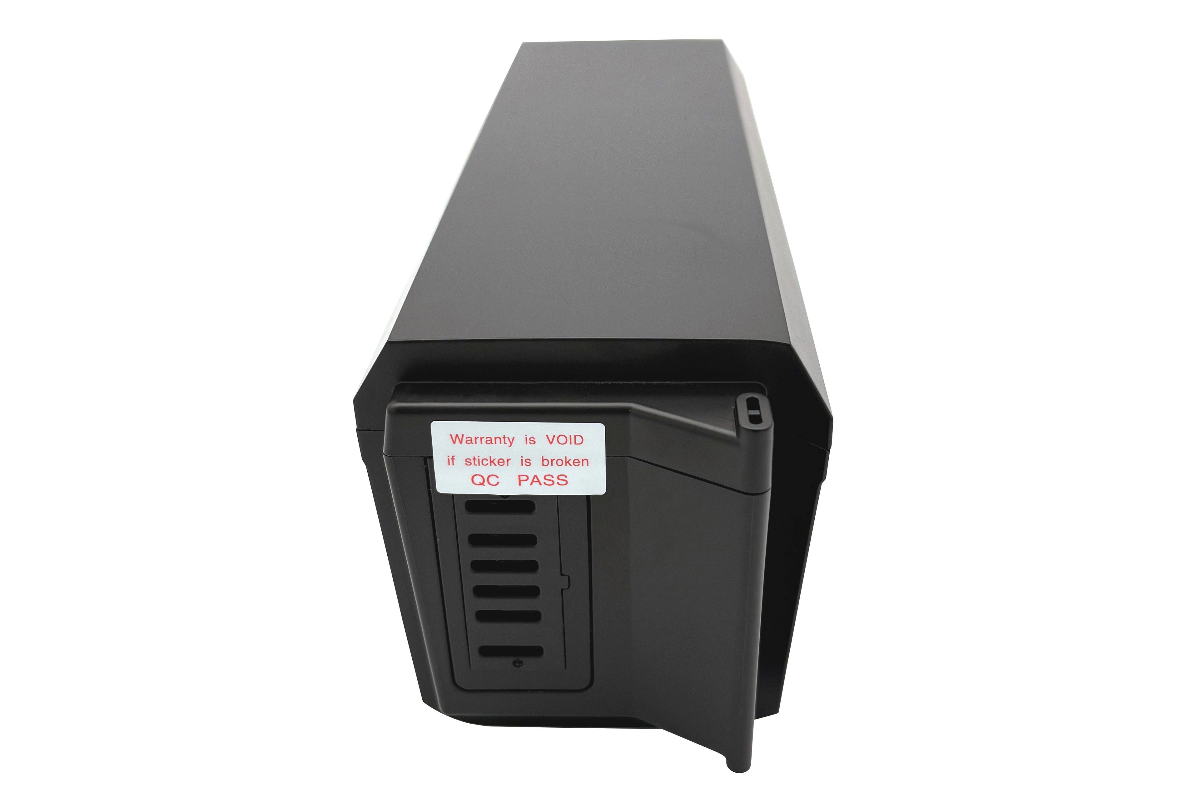 PowerSmart EBT468-140S4D2A E-Bike Akku Phylion Accu SF-06S Joycube JCEB480-XXX für E-Bikes Pedelecs Fischer mit 2A Ladegerät Li-ion 14000 mAh (48 V)