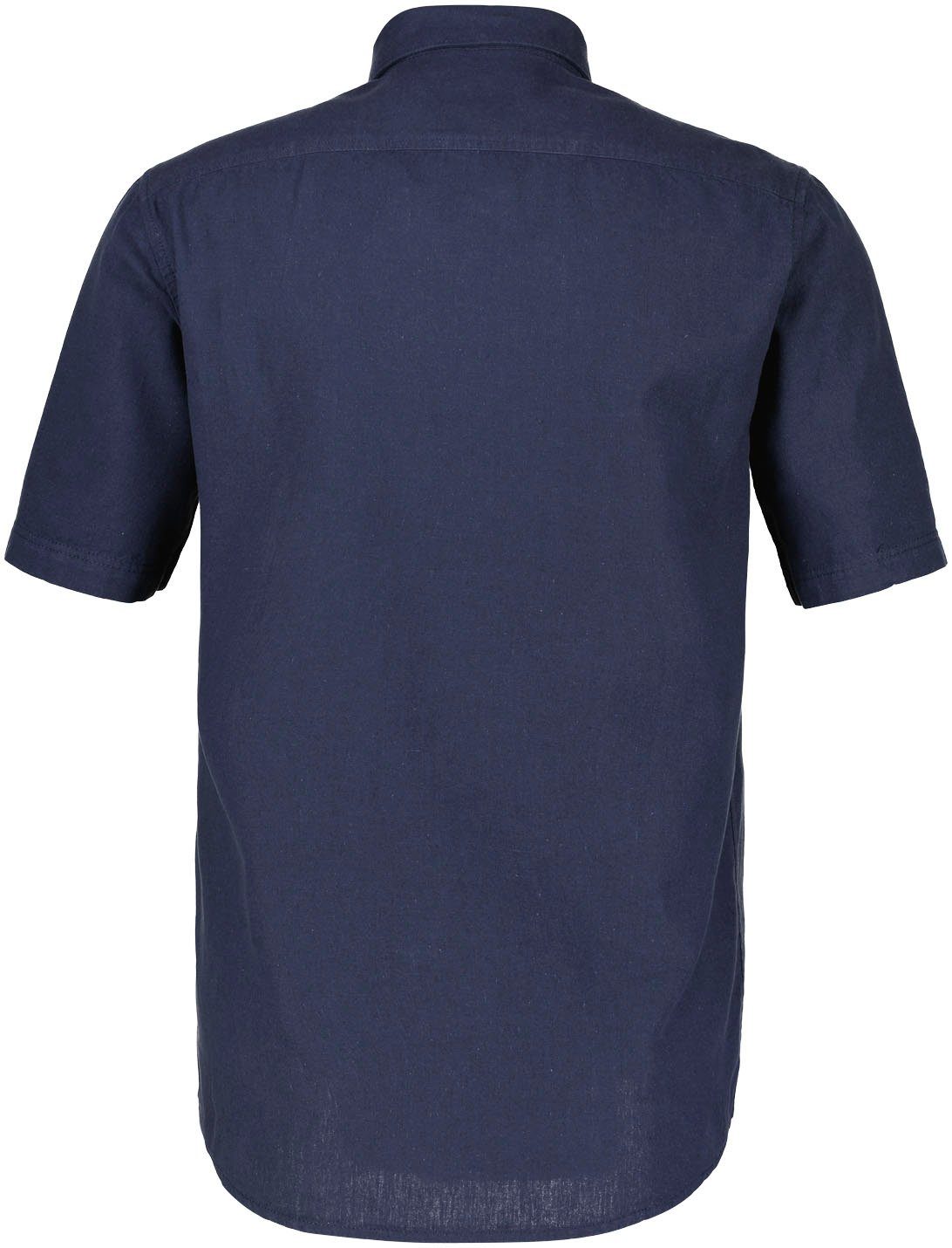 LERROS vintage blue Kurzarmhemd