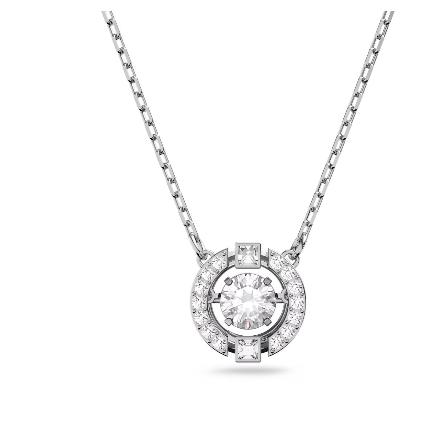 Swarovski Kette mit Anhänger Schmuck Geschenk UNA Halskette, mit Swarovski® Kristall