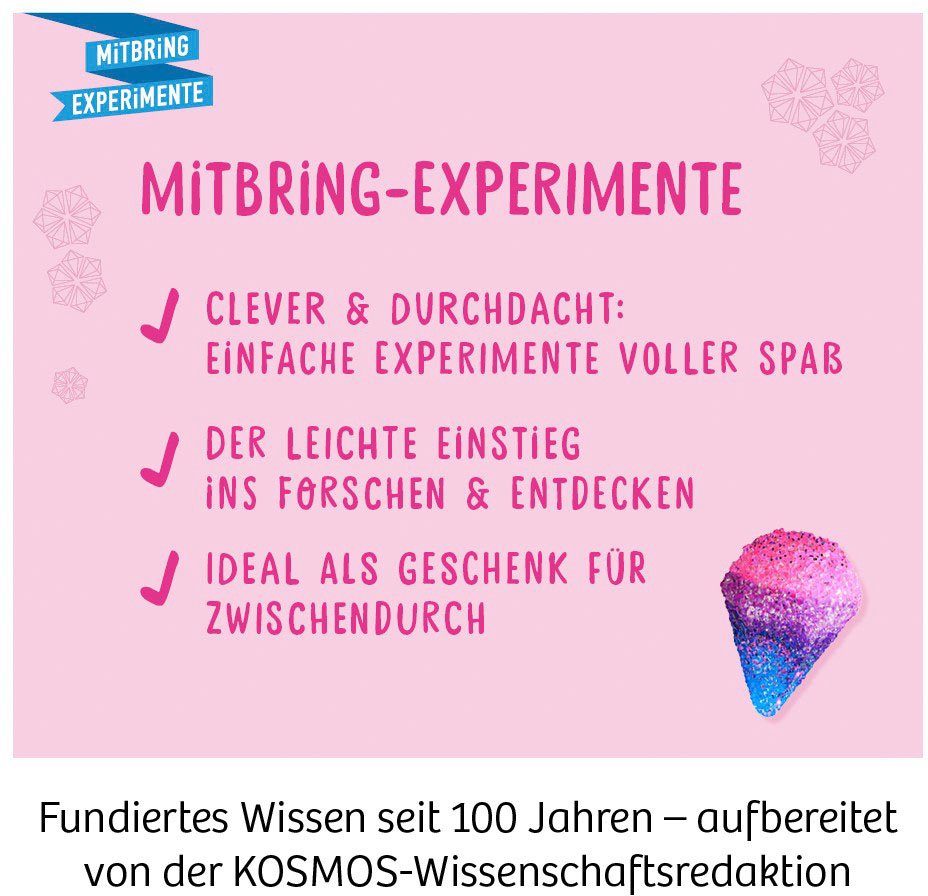Kosmos Experimentierkasten Glitzer-Diamanten