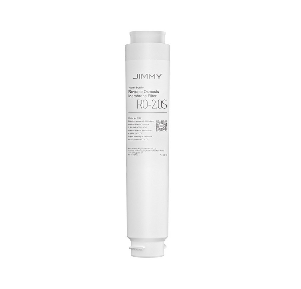 Jimmy Wasserfilter Filter 2: RO-2.0S (Umkehrosmose-Membranfilter), für R9/R9 Pro/M9 Pro