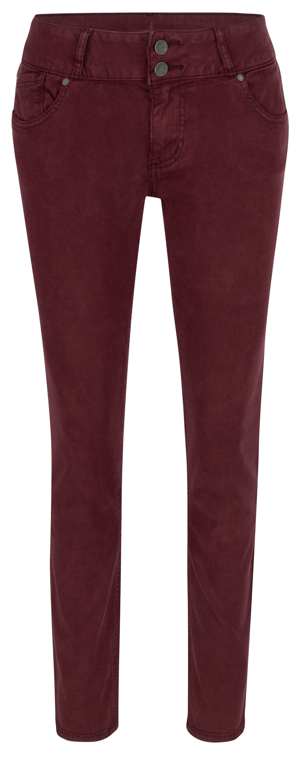 Buena Vista Stretch-Jeans BUENA VISTA TUMMYLESS bordeaux 2509 B5664 4212.8996 - Jacquard Twill
