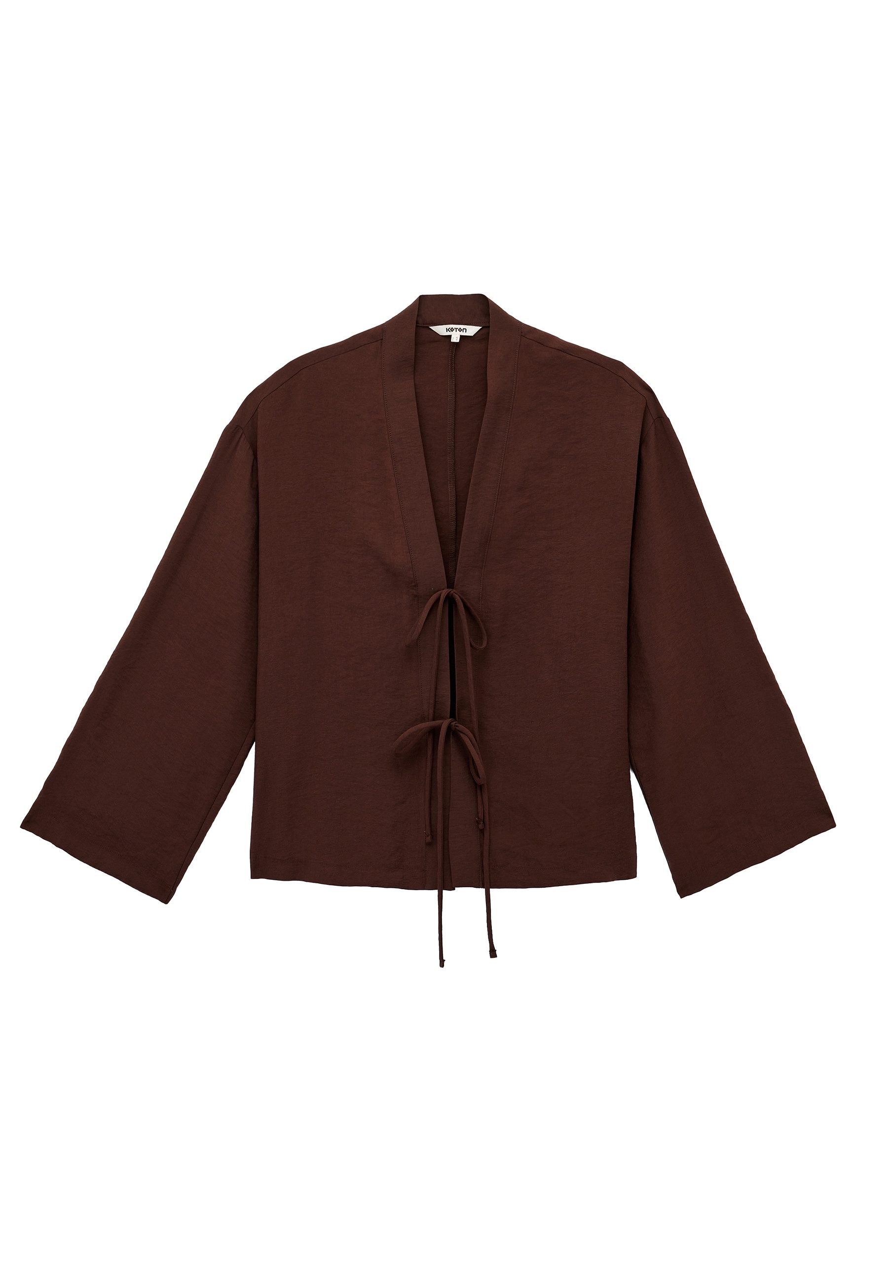 Koton Kimono Doppelreihiger Kragen Mit Schnürung- Lice Up Kimono
