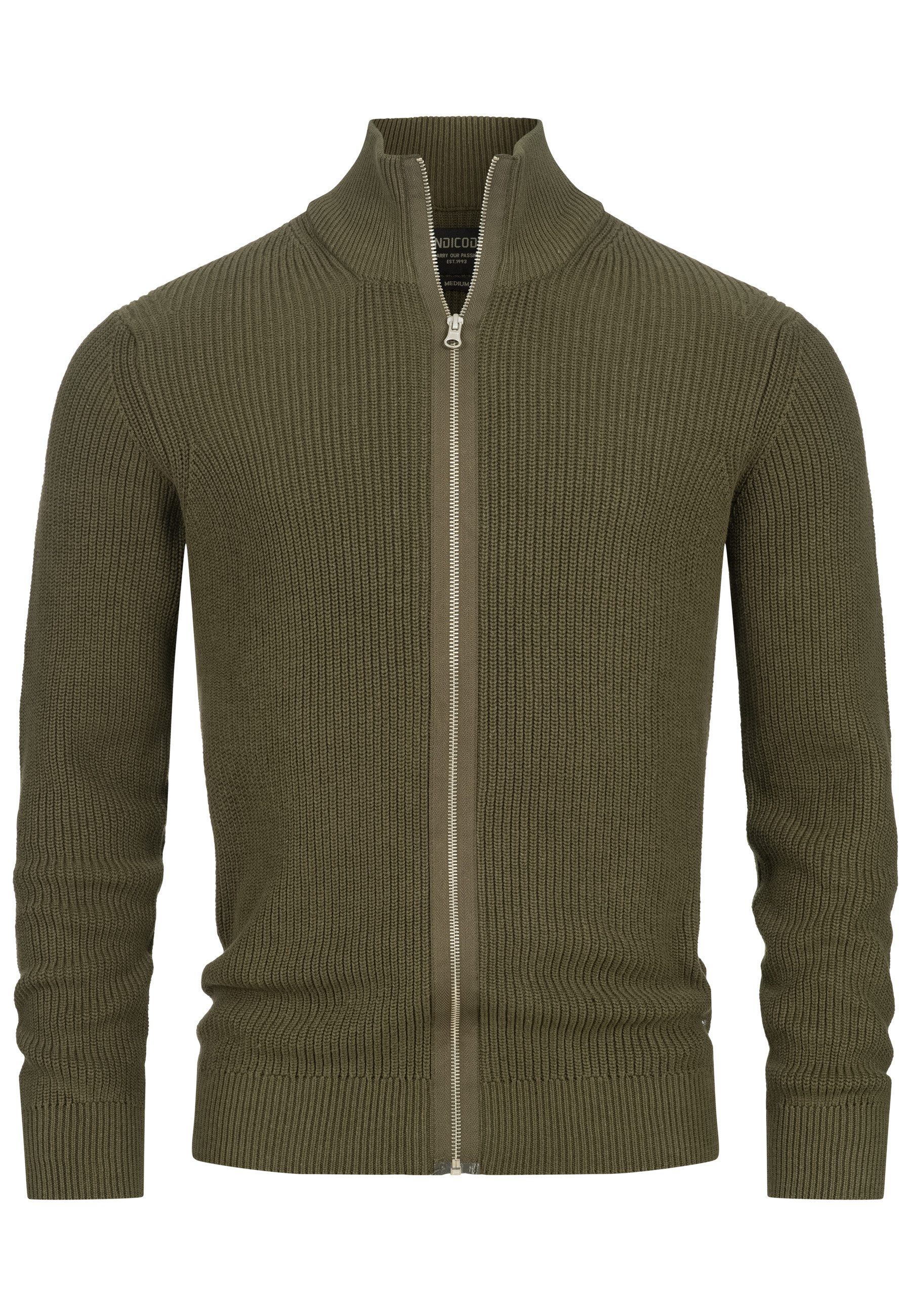 Indicode Strickjacke Herren Dodson Herrenstrickjacke günstig online kaufen