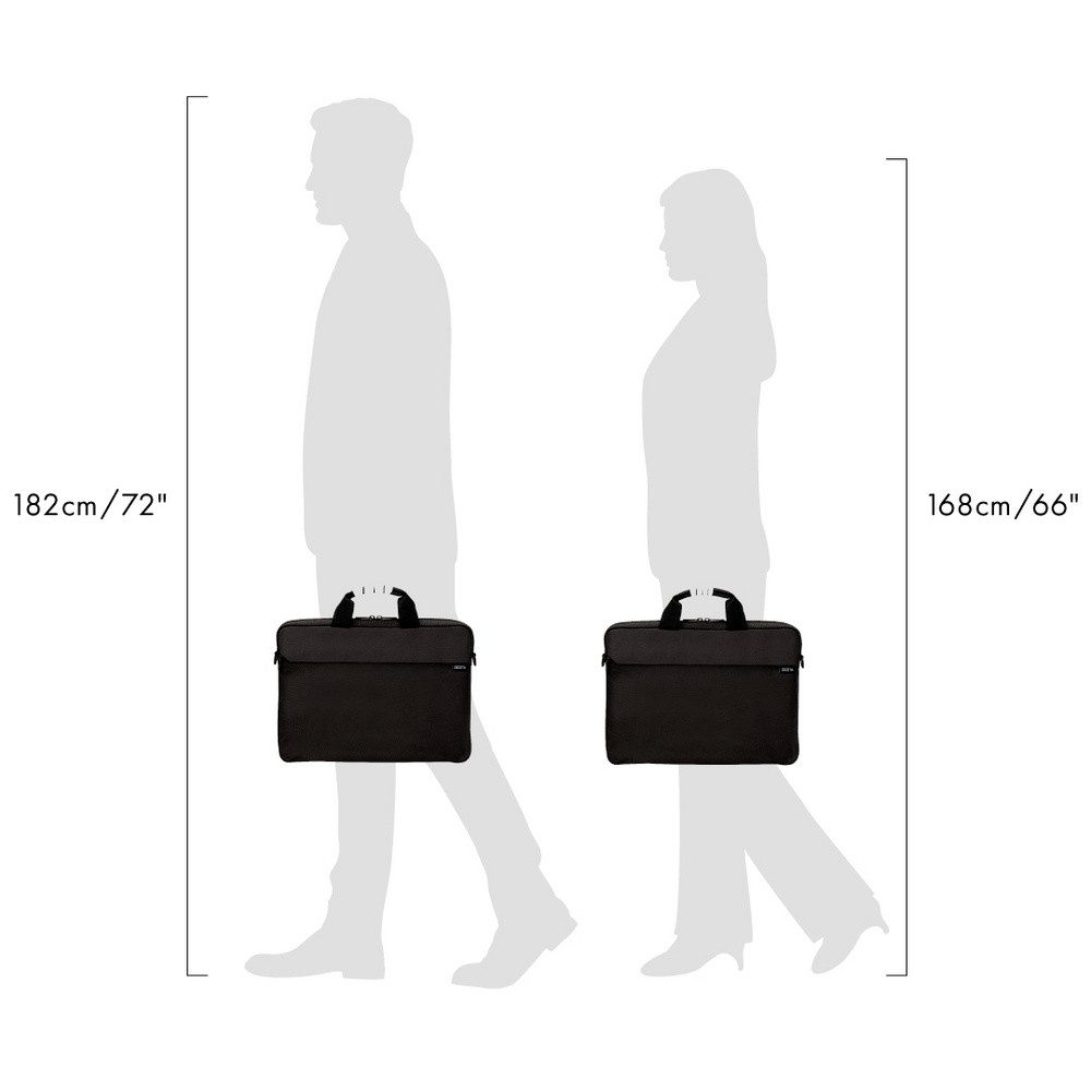 DICOTA Laptoptasche Dicota Notebook Tasche Slim Case ONE 35,56cm - 40,64cm Passend für max