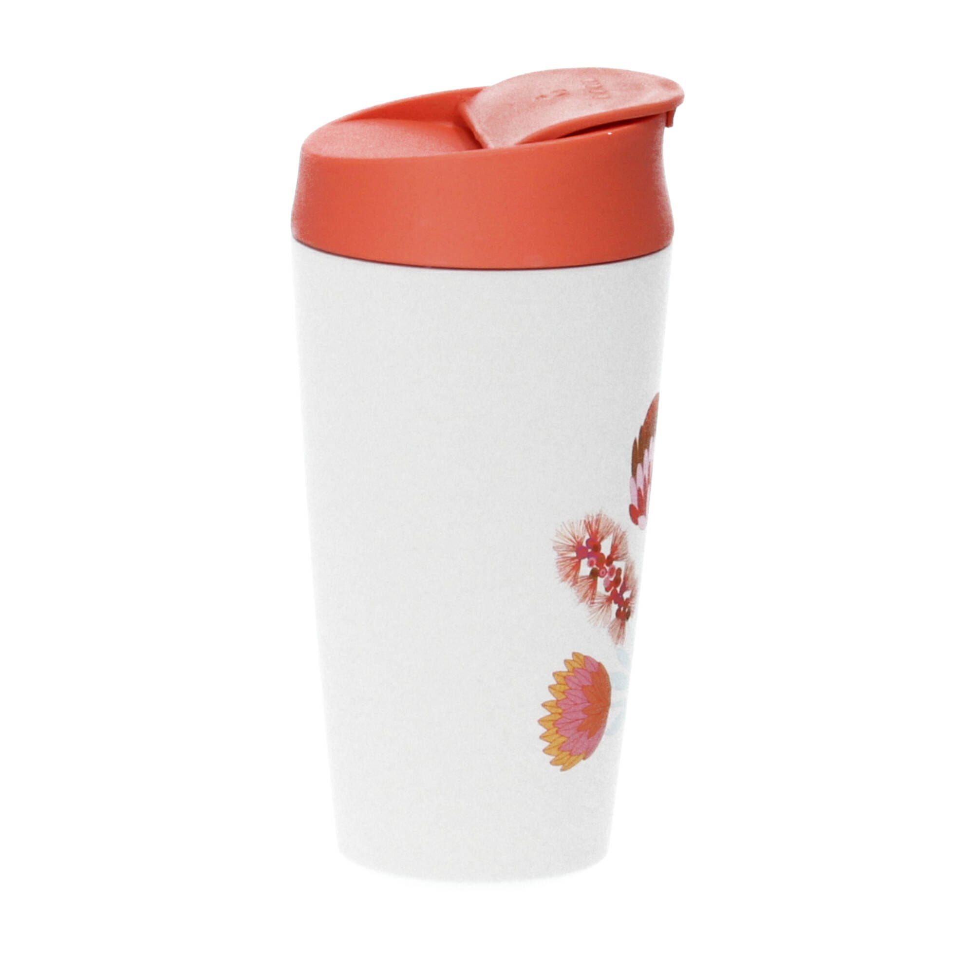 mic 420 GmbH Coffee-to-go-Becher protea, ml Pflanzenzucker) chic plant deluxe (Kunststoff bioloco PLA aus cup