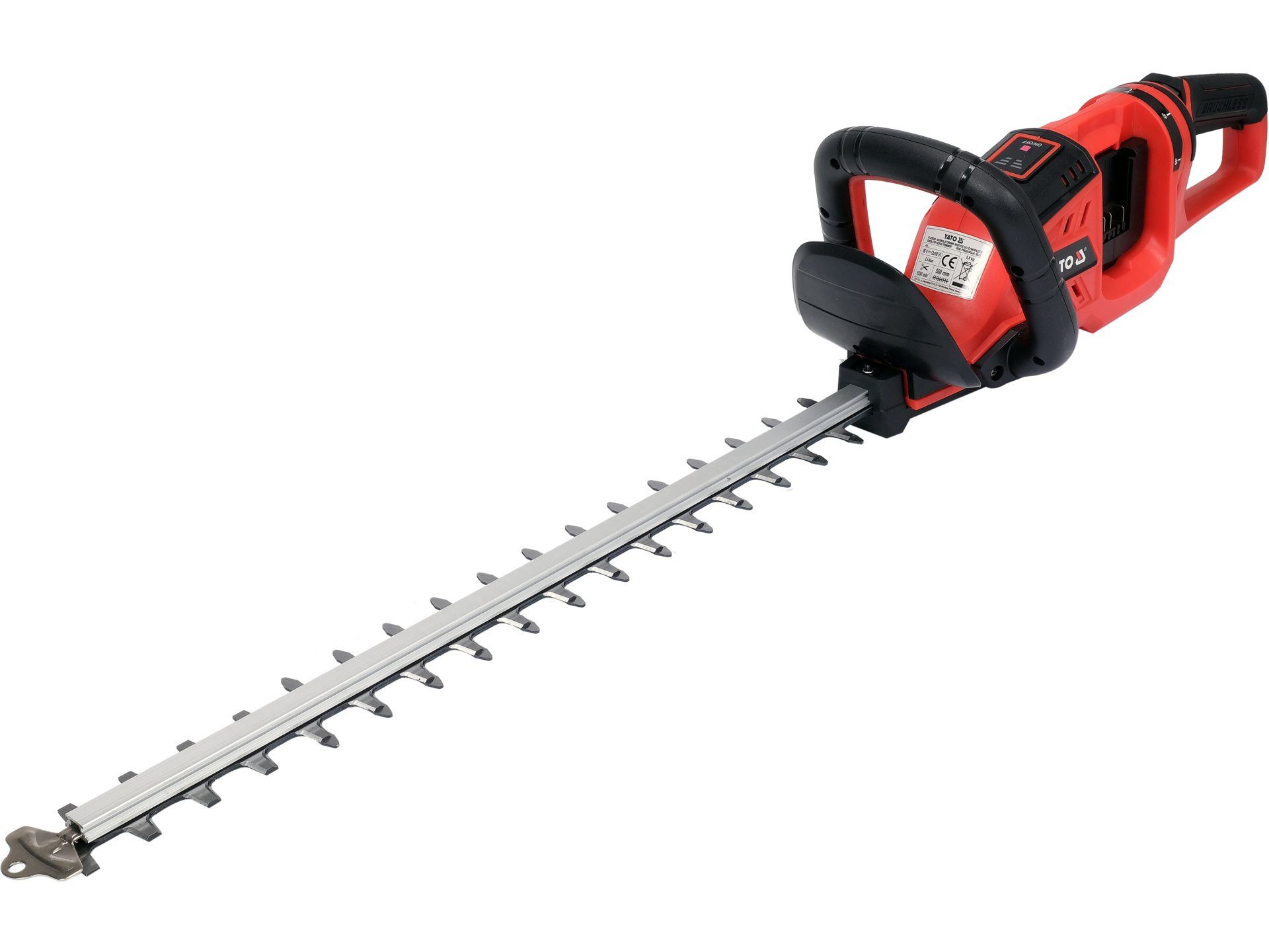 Yato Akku-Heckenschere Akku Heckenschere 36V 55 cm (ohne Akku), (Akku Heckenschere 36V 55 cm (ohne Akku), Akku Heckenschere 36V 55 cm (ohne Akku)