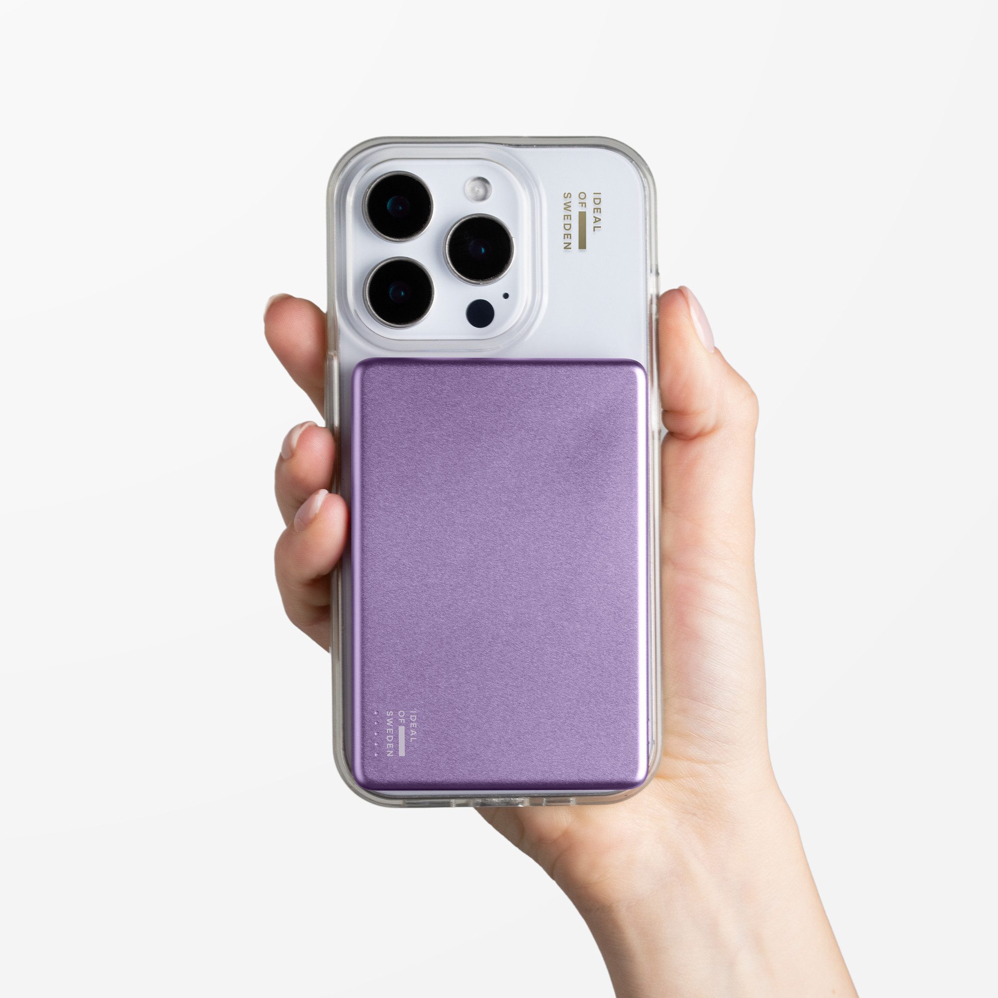 iDeal of Sweden iDeal of Sweden Slim MagSafe Powerbank 5.000 mAh - Kabellose Powerbank Powerbank (1 St)