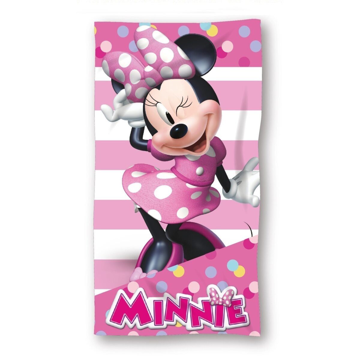 Disney Badetücher Disney Minnie Chic Style Badetuch 70x140cm, 100% Polyester (1-St)