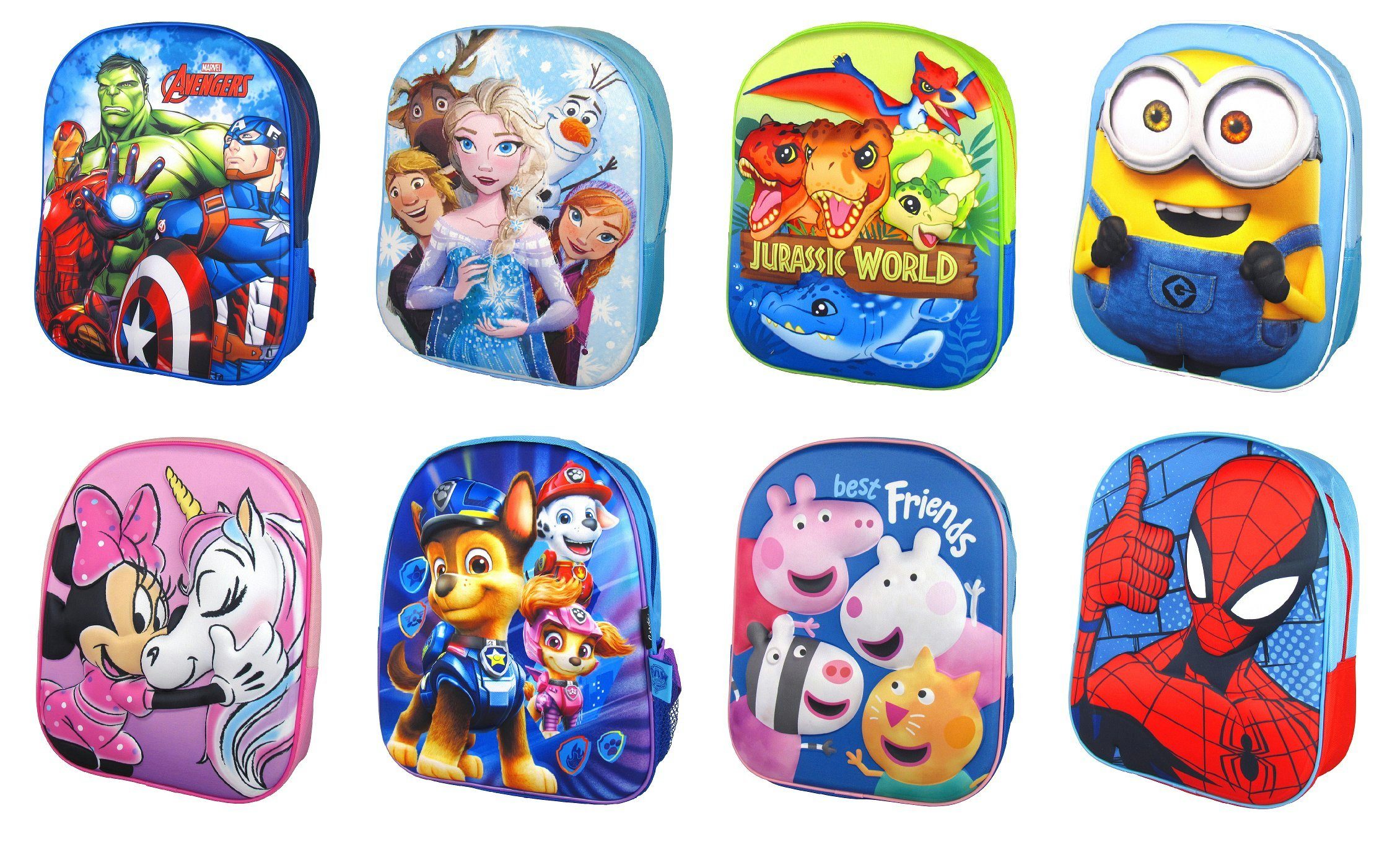 Cerda Rucksack Kinderrucksack - 31 x 25 x 10 cm - 3D Motiv, Originales Lizenzprodukt