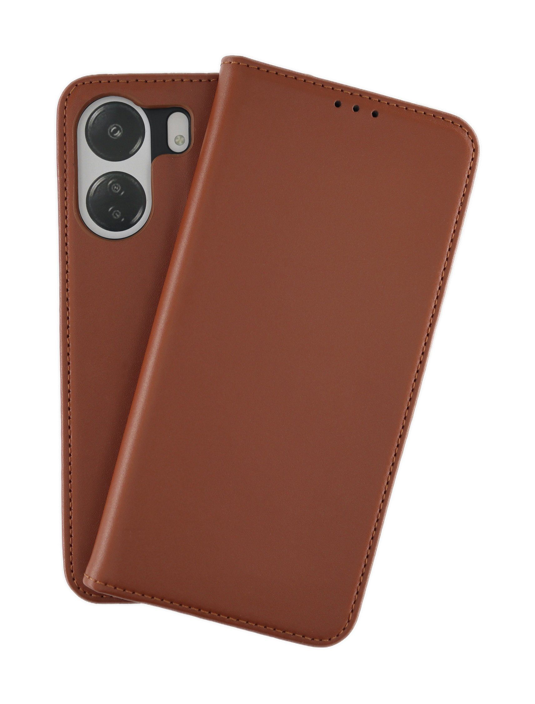 Handyhülle Für Xiaomi Redmi 9 / Redmi 9 Prime – Leder-Flip-Cover Mit Magnetverschluss, Kartenfach, Standfunktion, Himmelblau