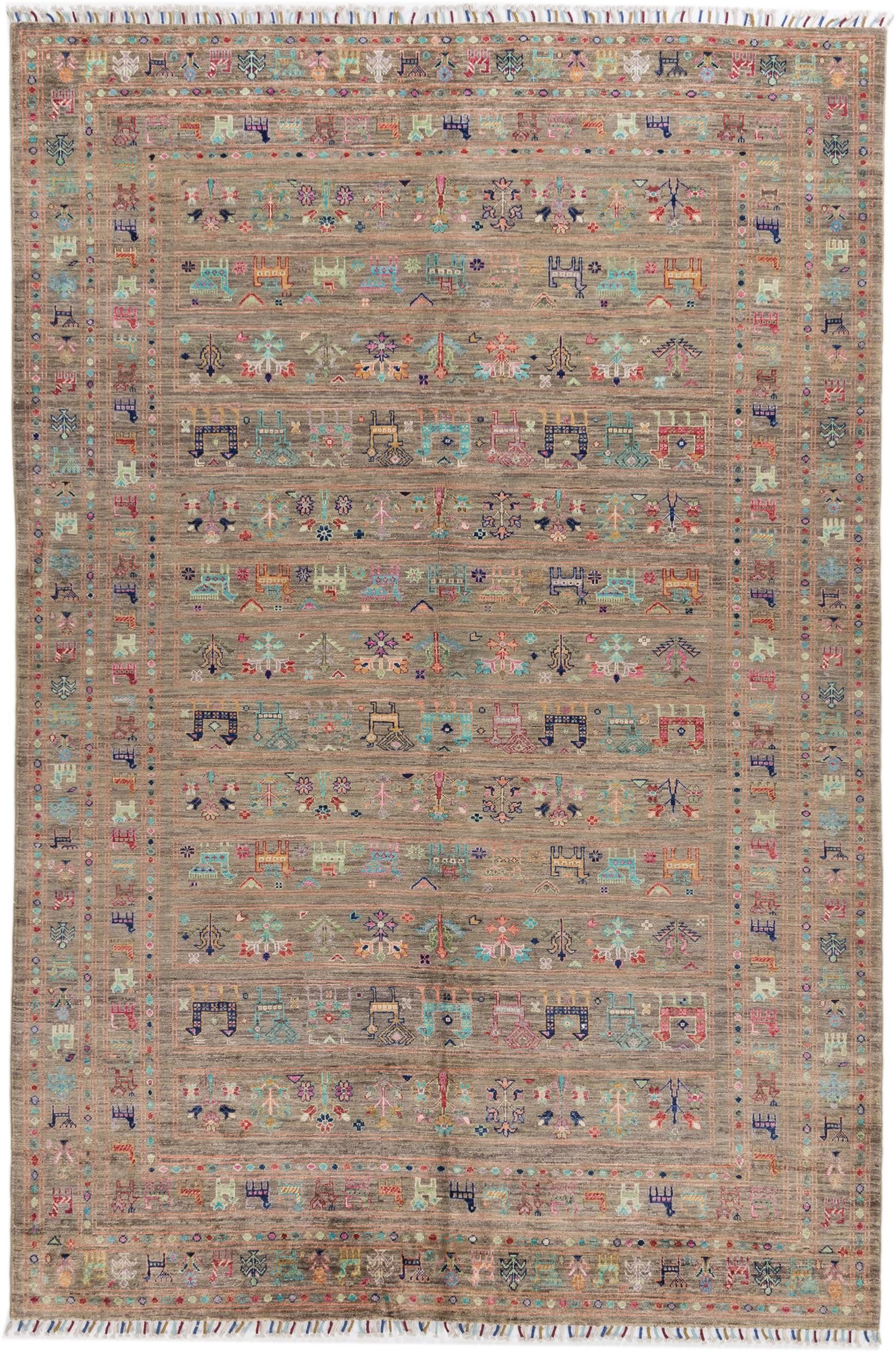 Orientteppich Arijana 196x292 Handgeknüpfter Orientteppich