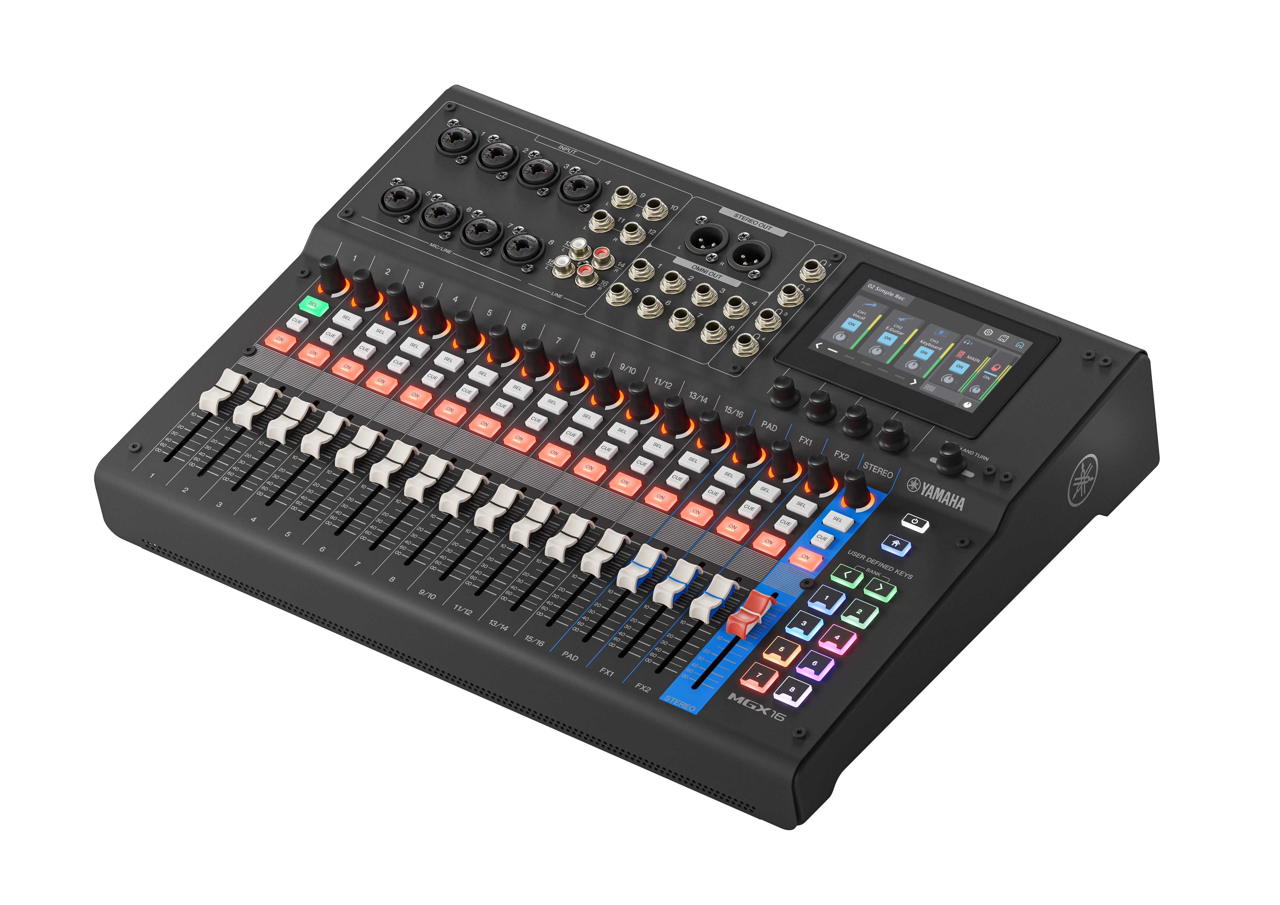 Yamaha Mischpult Yamaha MGX16 schwarz