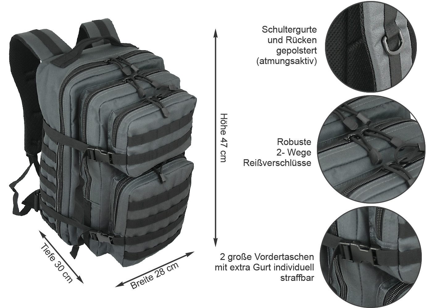 BAG STREET INTERNATIONAL Rucksack Groß XXL günstig online kaufen