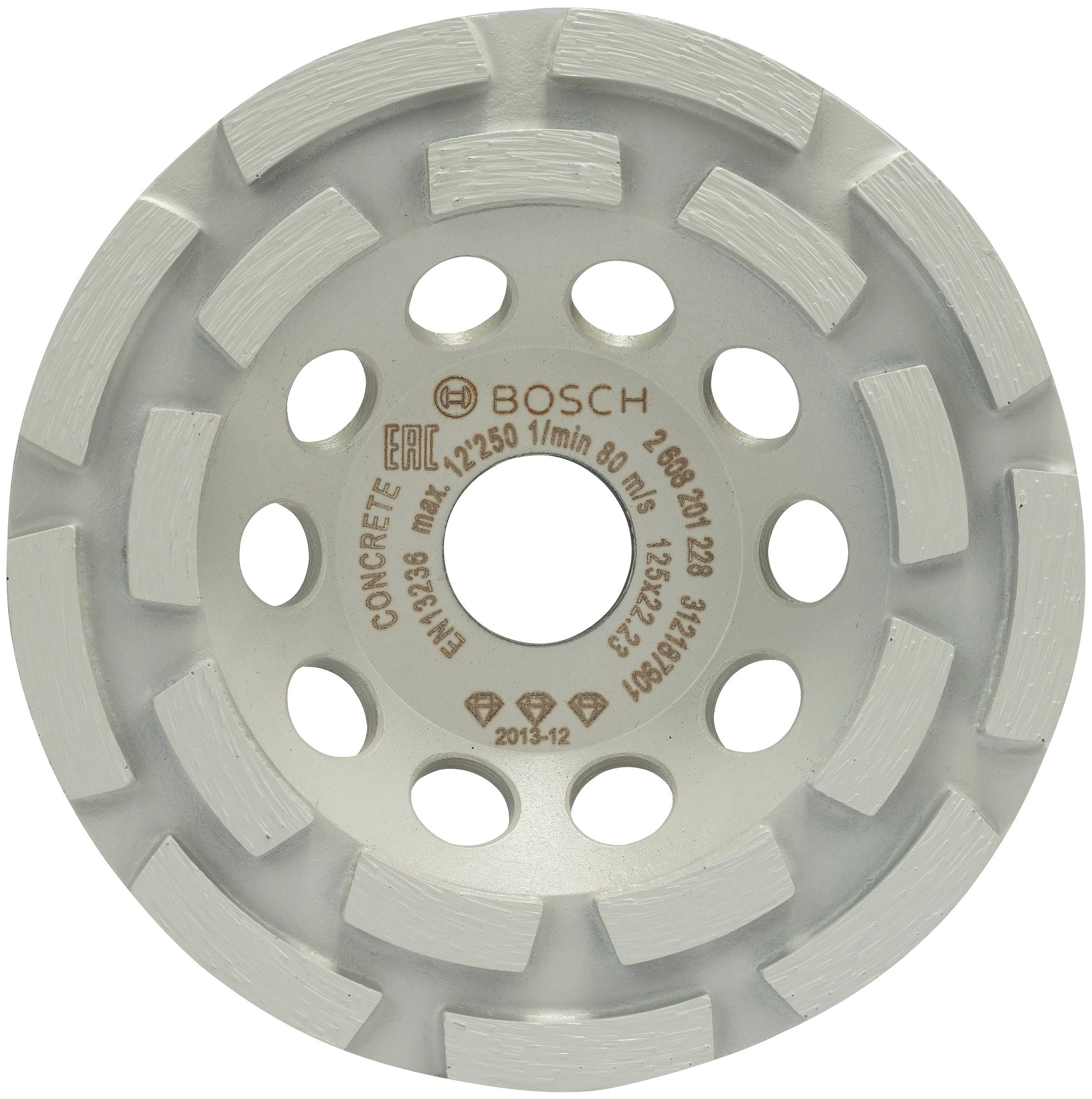 Concrete, x mm Professional 4,5 125 Schleifteller Diamanttopfscheibe, x Best for Bosch 22,23