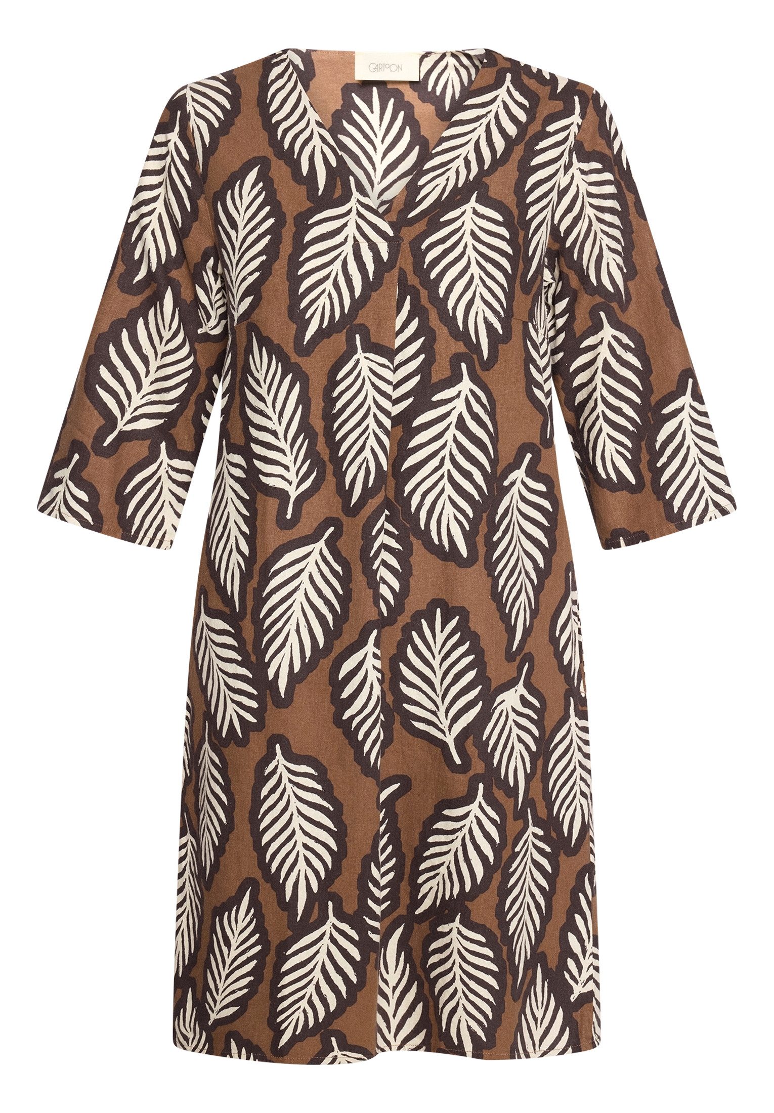 Cartoon Sommerkleid Damen mit Muster