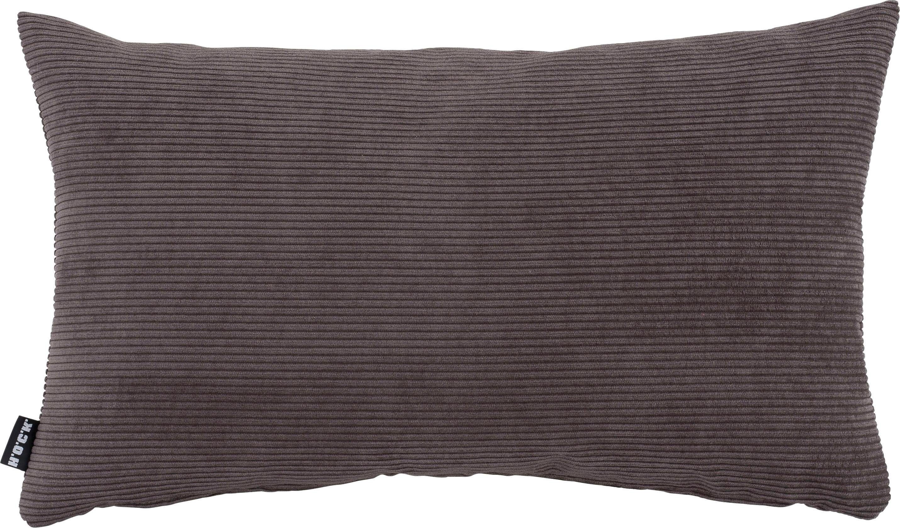 H.O.C.K. Dekokissen Cord Wave, mit weichem Cordstoff, Kissenhülle mit Füllung, 1 Stück