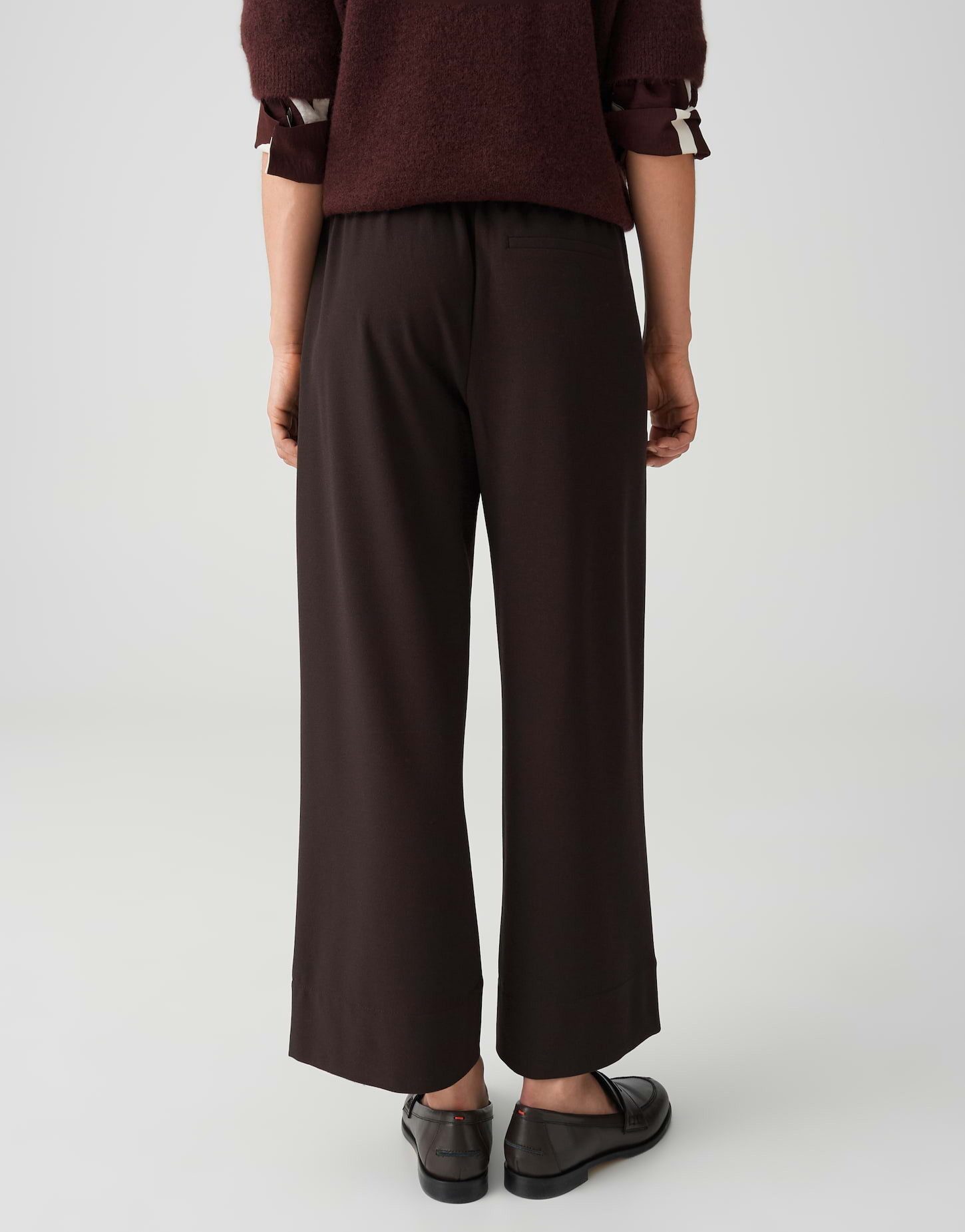 OPUS Culotte mit Crepe Optik Vorverlegte Seitennaht für modernen Shape