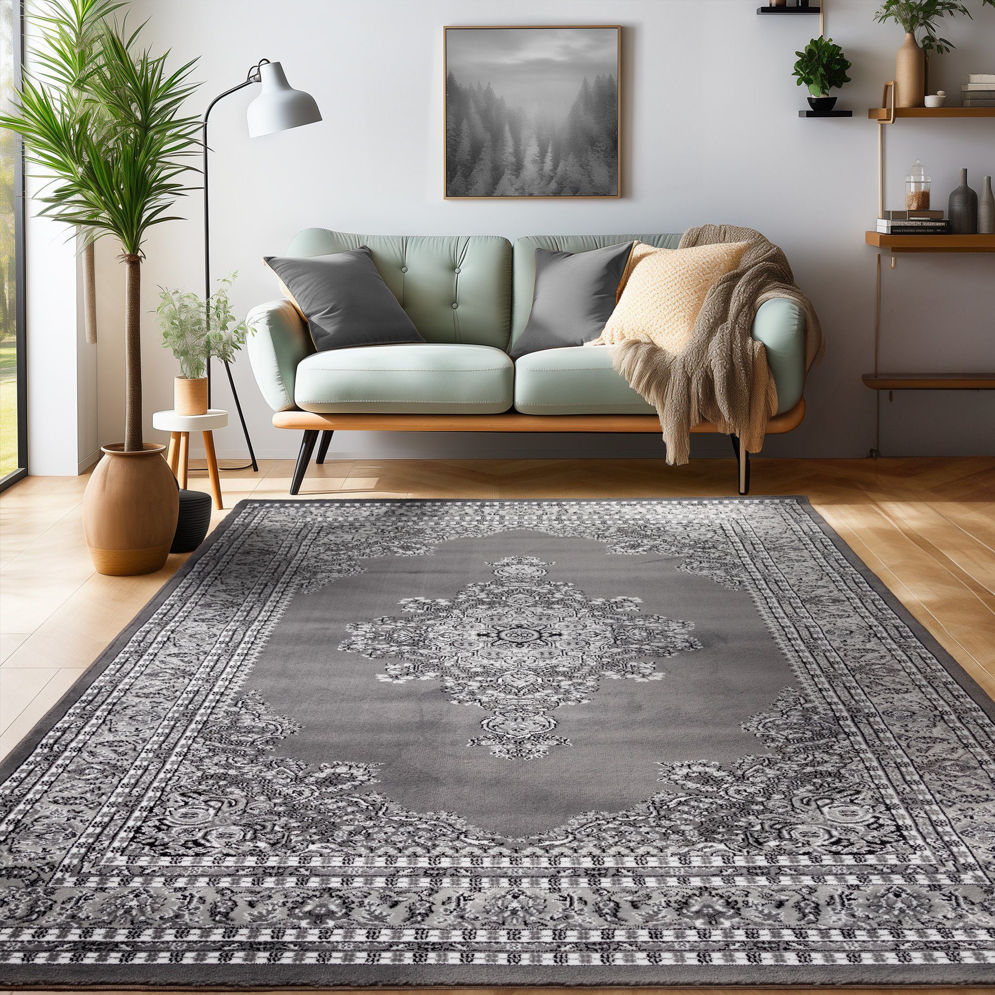 SIMPEX24 Orientteppich Orientalisch Design, Läufer, Höhe: 12 mm, Orinet Teppich Webteppich orientalischen Mustern Teppich Wohnzimmer