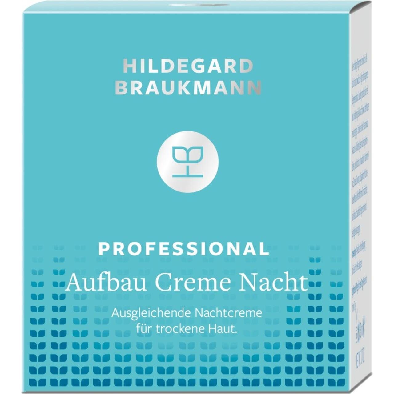 Hildegard Braukmann Anti-Aging-Creme Professional Plus Aufbau Creme, Regenerationsfördernde Nachtcreme für die Haut