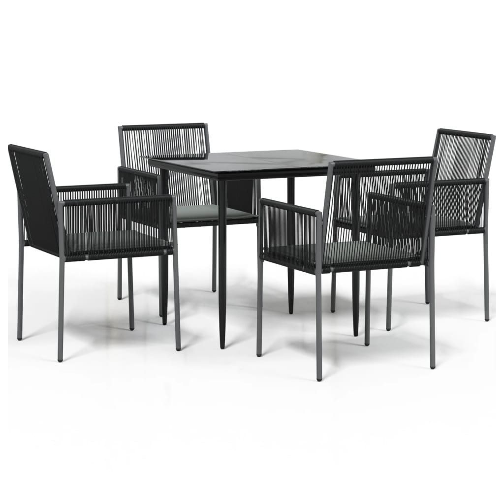 vidaXL Garten-Essgruppe 5-tlg. Garten-Essgruppe mit Kissen günstig online kaufen