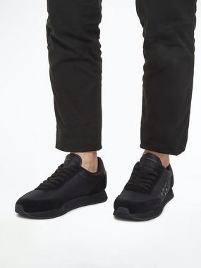 Calvin Klein Jeans RETRO RUNNER LOW LACEUP SU-NY ML Sneaker mit seitlichem Logsochriftzug, Freizeitschuh, Halbschuh, Schnürschuh