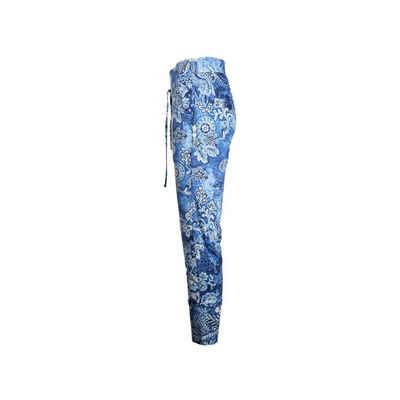 Raffaello Rossi Shorts blau regular (1-tlg)