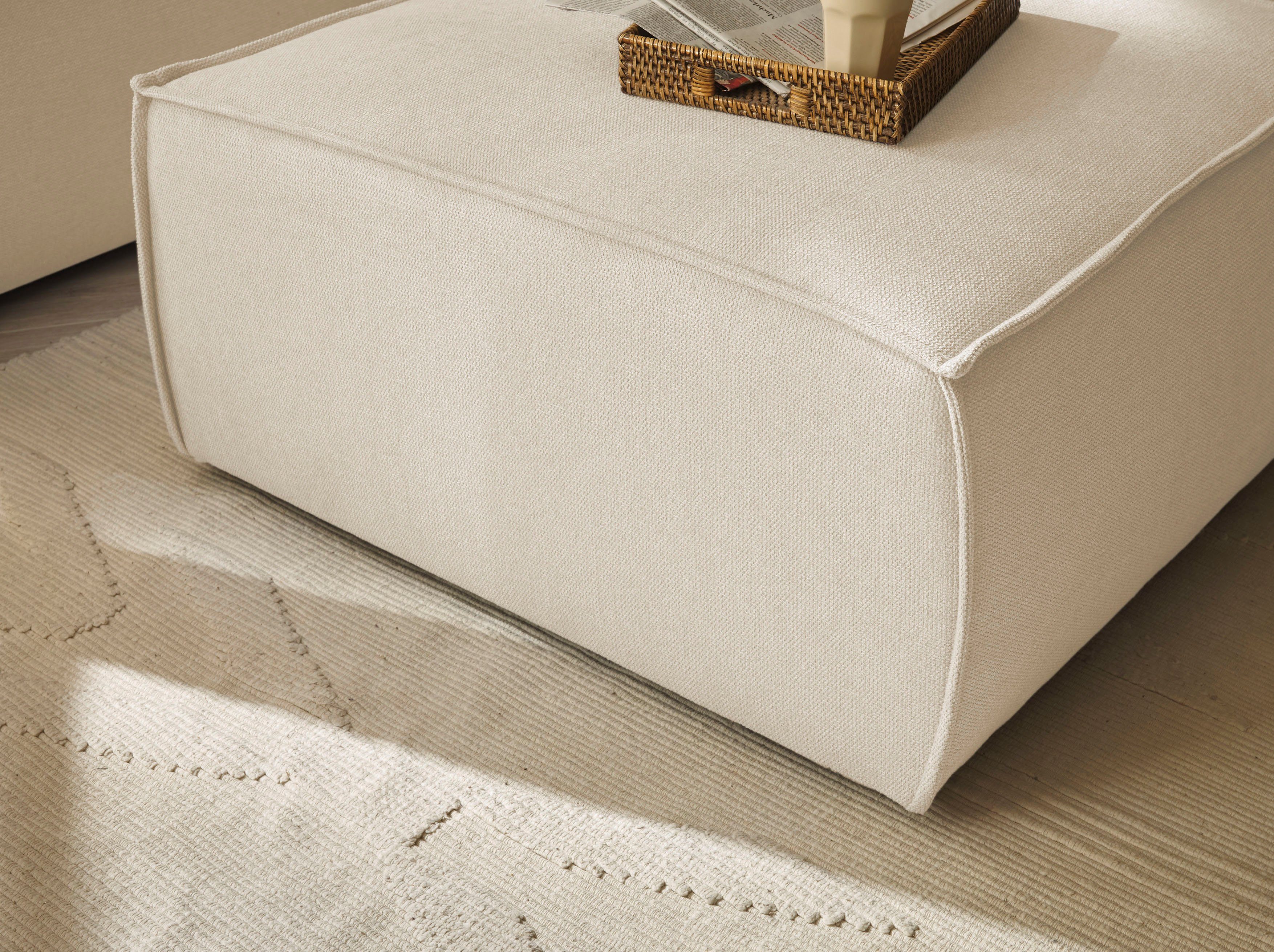 OTTO home Hocker, passend zum Loveseat der Serie Finnley