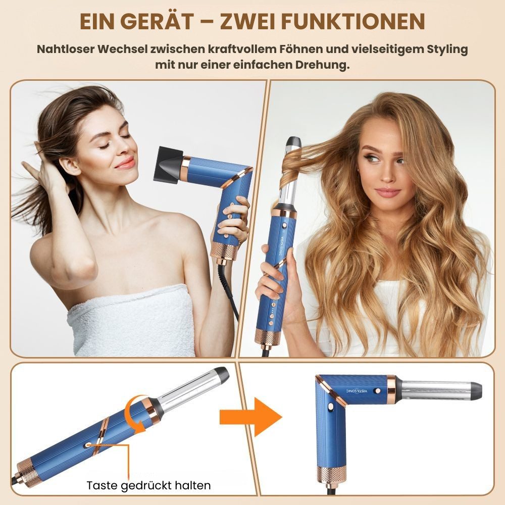 moebel17 Haartrockner Multistyler 5 in 1 Hairstyler Lavish Lockenstab Haartrocknerbürste