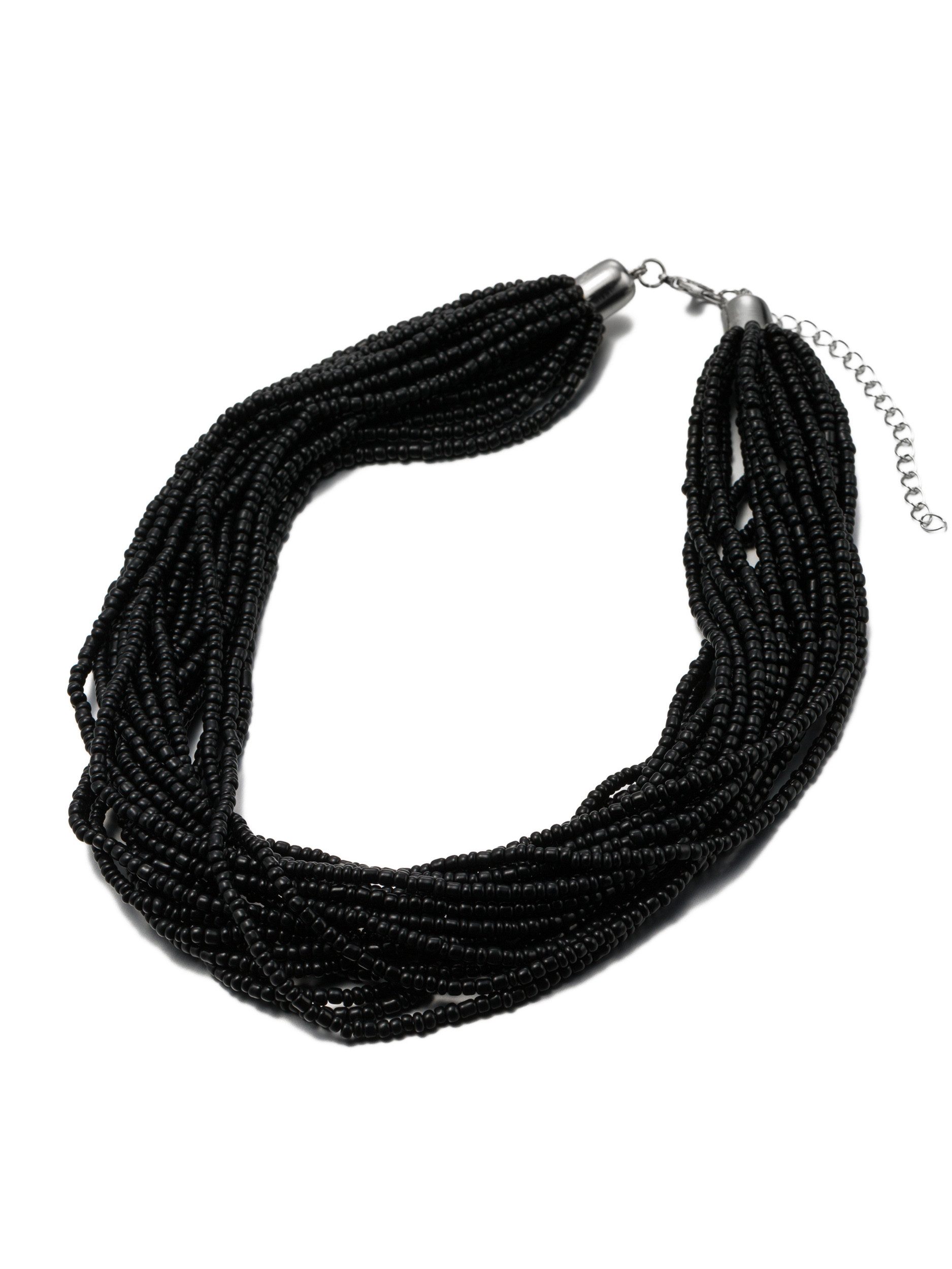Aniston JEWELRY & WATCHES Collier Schmuck Geschenk Kupfer Halsschmuck Halskette Glasperlen, Made in Germany - mit Glasstein