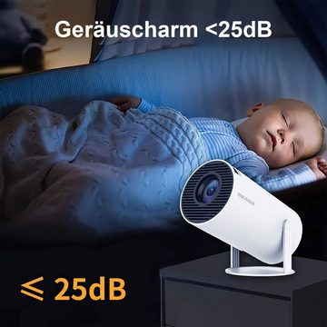Welikera Projektor, 1280*720P 130 Zoll Bildschirm Home Camping Projektor Beamer (1280*720P px)