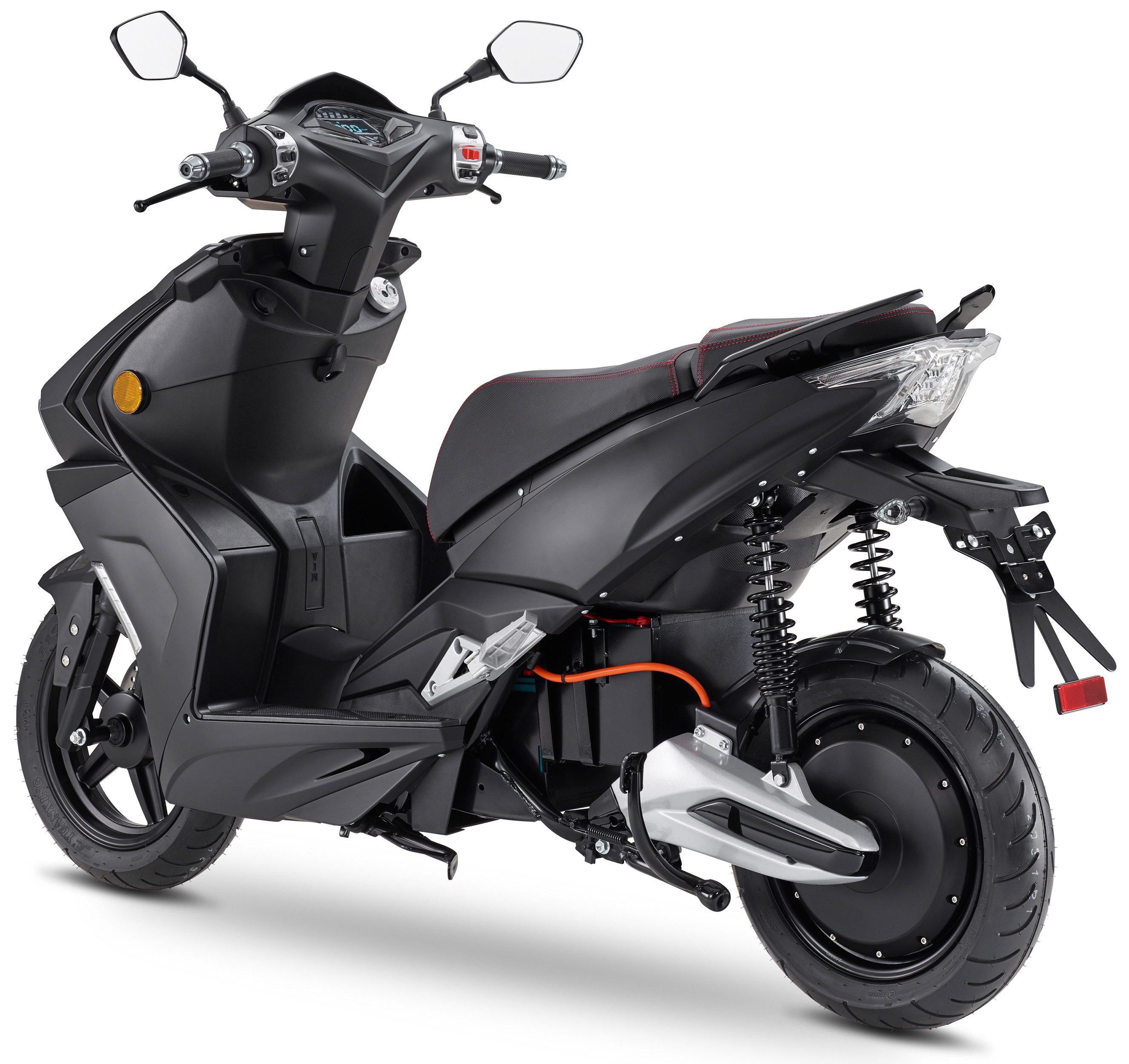 Luxxon E-Motorroller LuXXon F18e (45km/h), 3000 W, 45 km/h, Elektroroller mit Straßenzulassung, LED-Paket