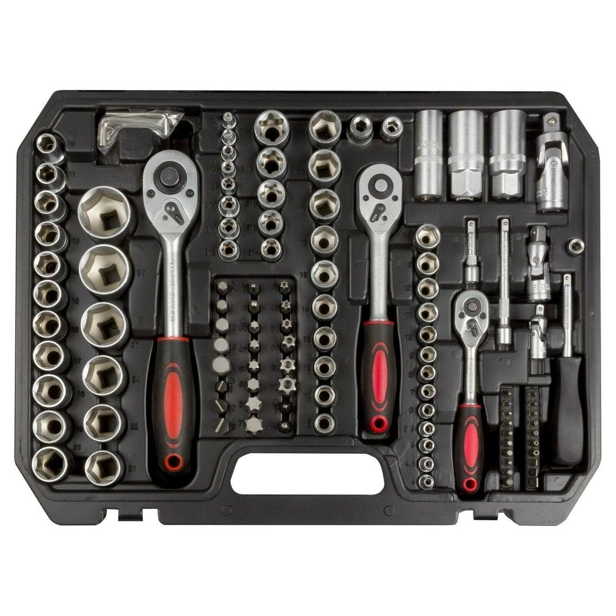 bonsport Ratschenringschlüssel Steckschlüsselsatz 171 tlg.