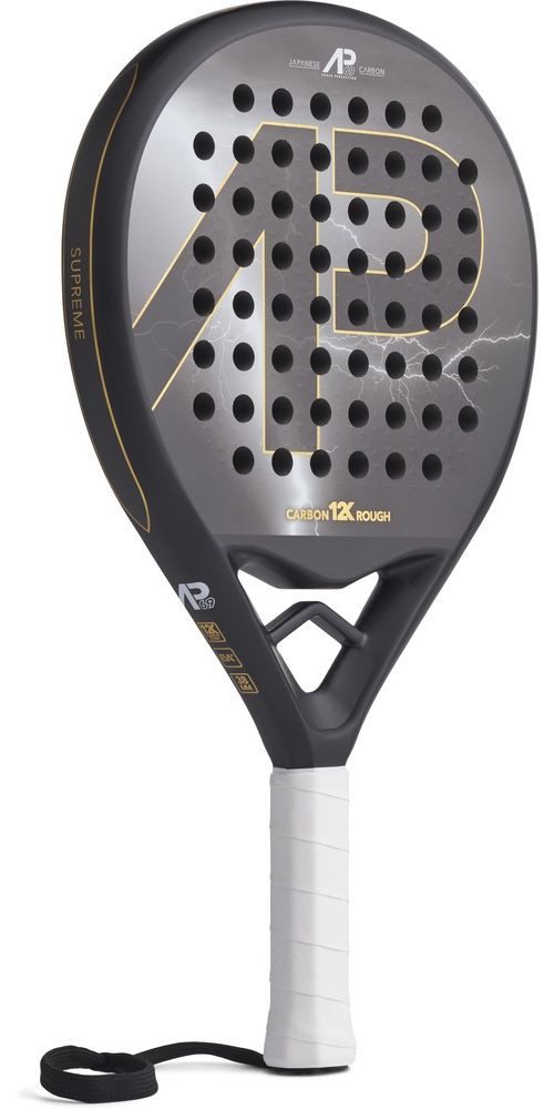 Acapulco 69 Padelschläger AP69 Supreme, 12K Carbon, langlebiger EVA+ Schaum, griffige Oberfläche (für Effet)