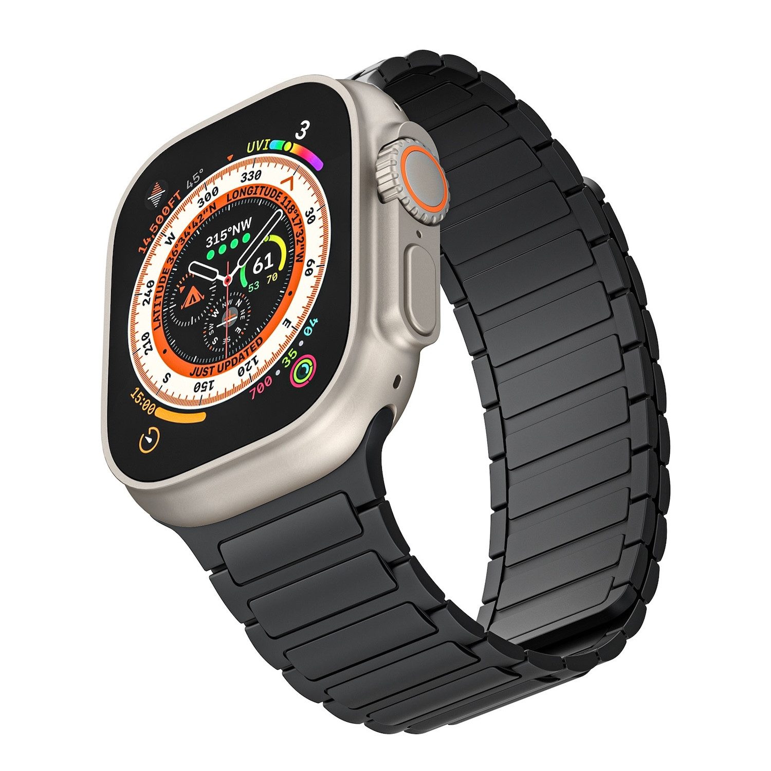 Wigento Smartwatch-Armband Für Apple Watch SE 2023 40mm Silikon Magnetschla günstig online kaufen