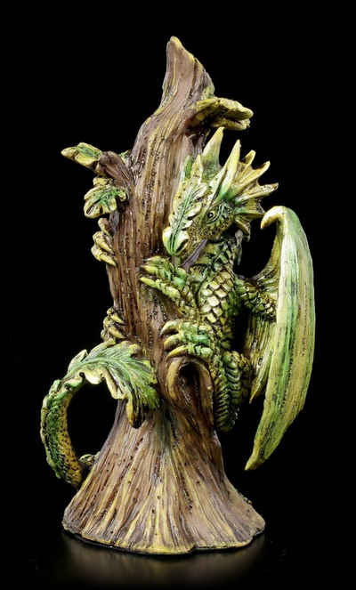 Figuren Shop GmbH Fantasy-Figur Drachen Figur - Baby Forest Dragon - Anne Stokes Fantasy Deko