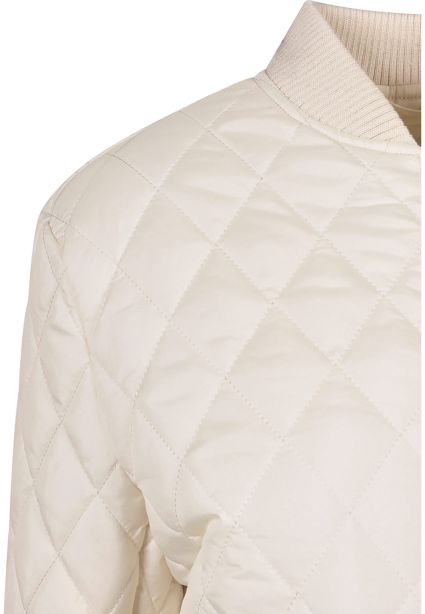 URBAN CLASSICS Langmantel Urban Classics Damen Ladies Diamond Quilt Nylon Jacket – Bild 4 von 5