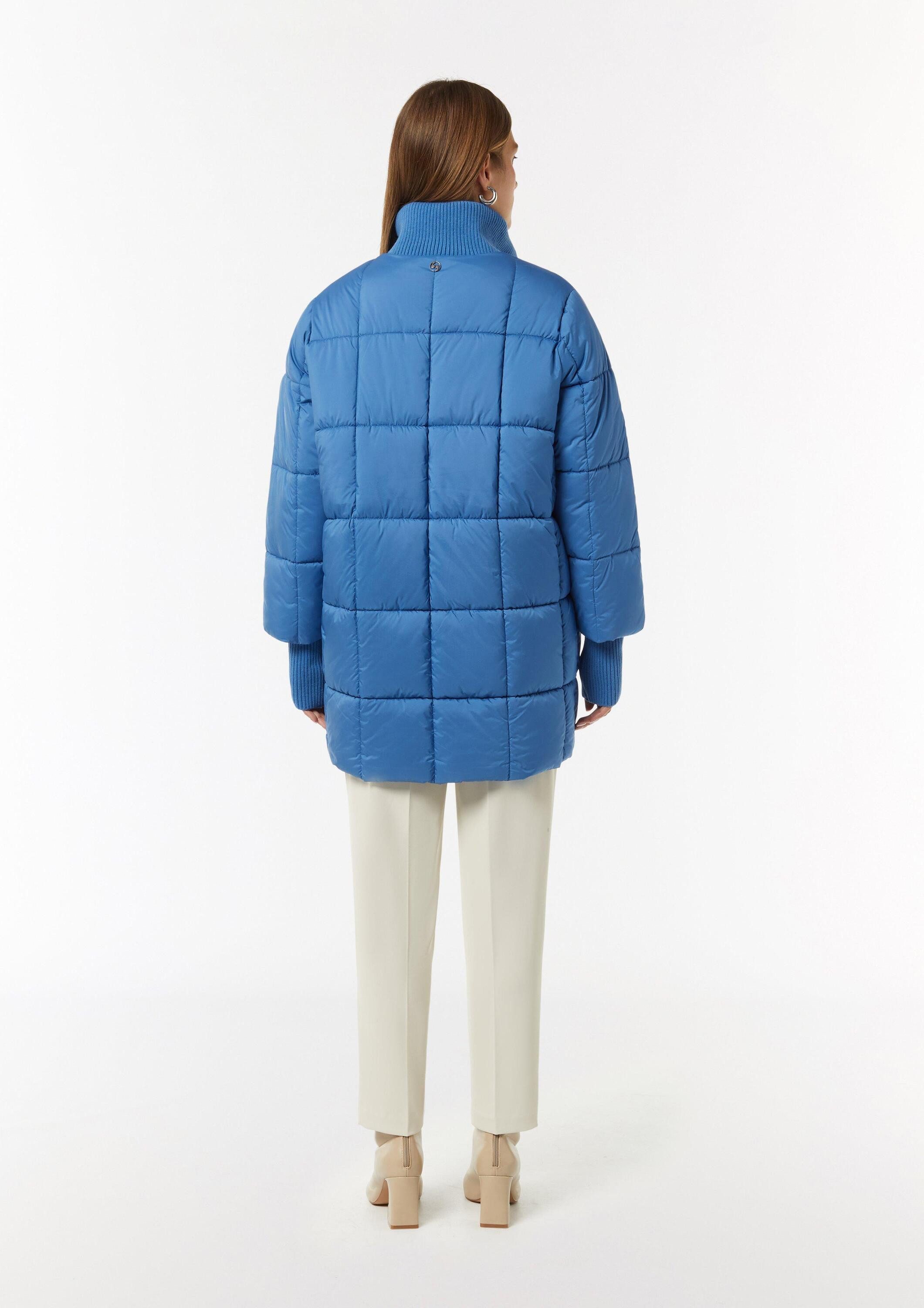 comma Winterjacke Outdoor-Jacke Oversized Steppjacke mit Ripp-Details