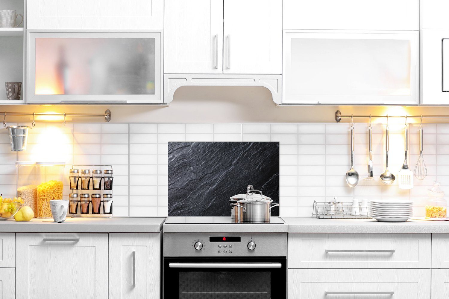 queence Küchenrückwand Steinoptik - Spritzschutz Wandschutz günstig online kaufen