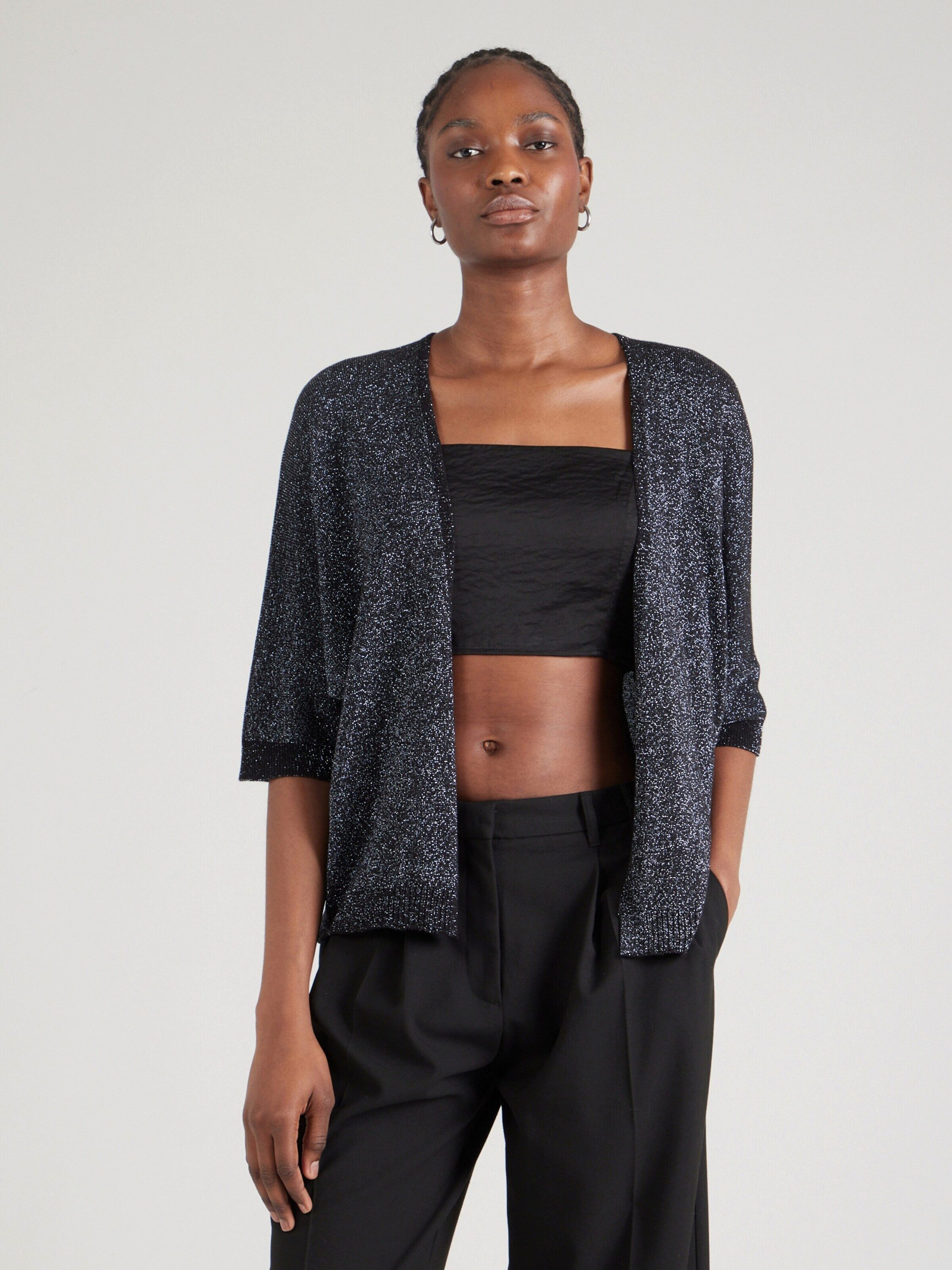 ZABAIONE Strickjacke Fe44njaa (1-tlg) Plain/ohne Details günstig online kaufen