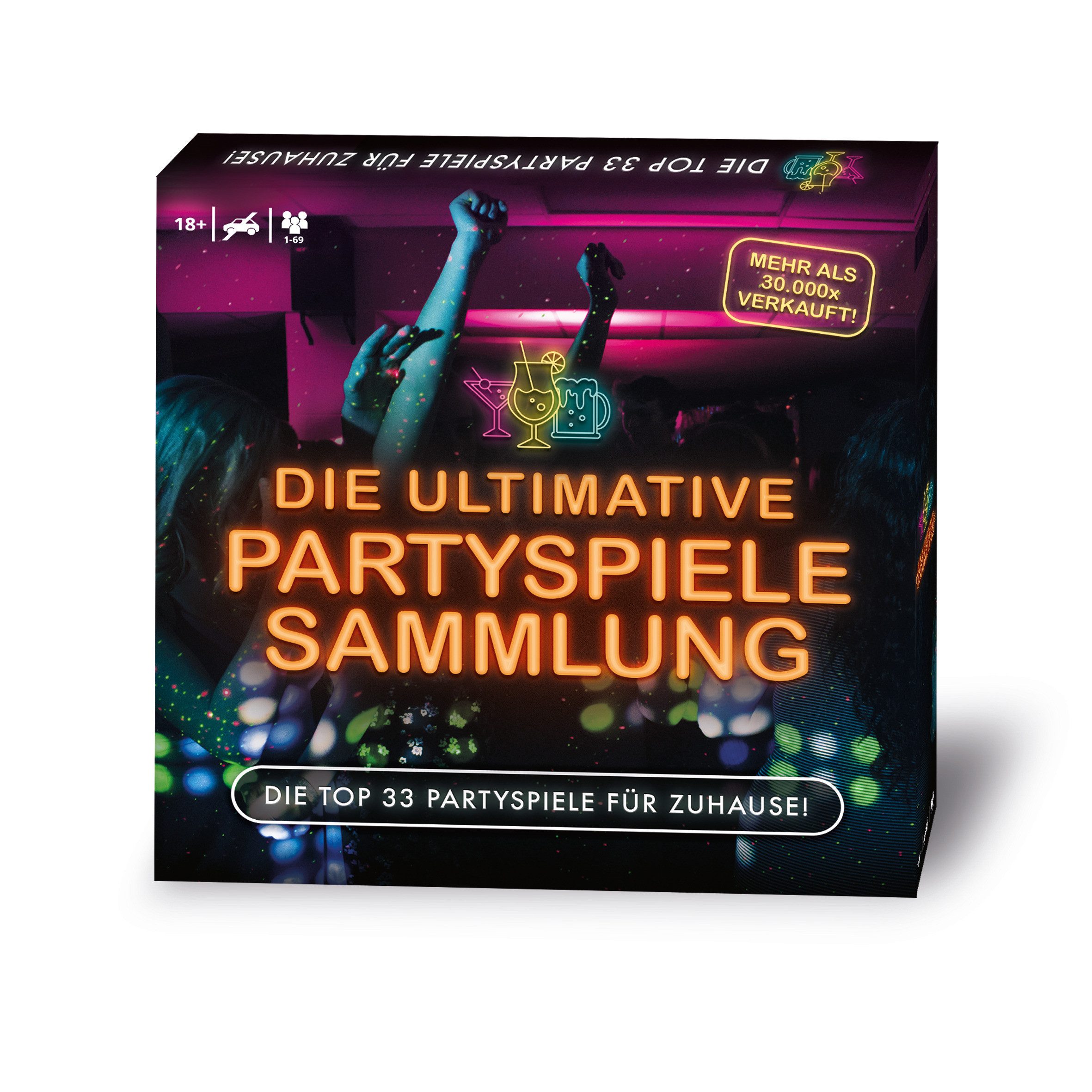 Gomazing Spiel Die ultimative Partyspielesammlung, 33 Partyspiele für Zuhause!