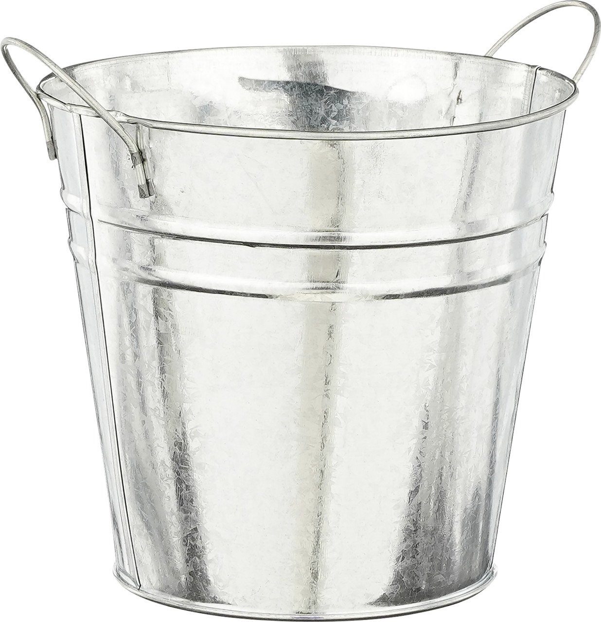 Mica Decorations Übertopf Mica Decorations Topf Joey Eisen Ø 16 x 15 cm grau