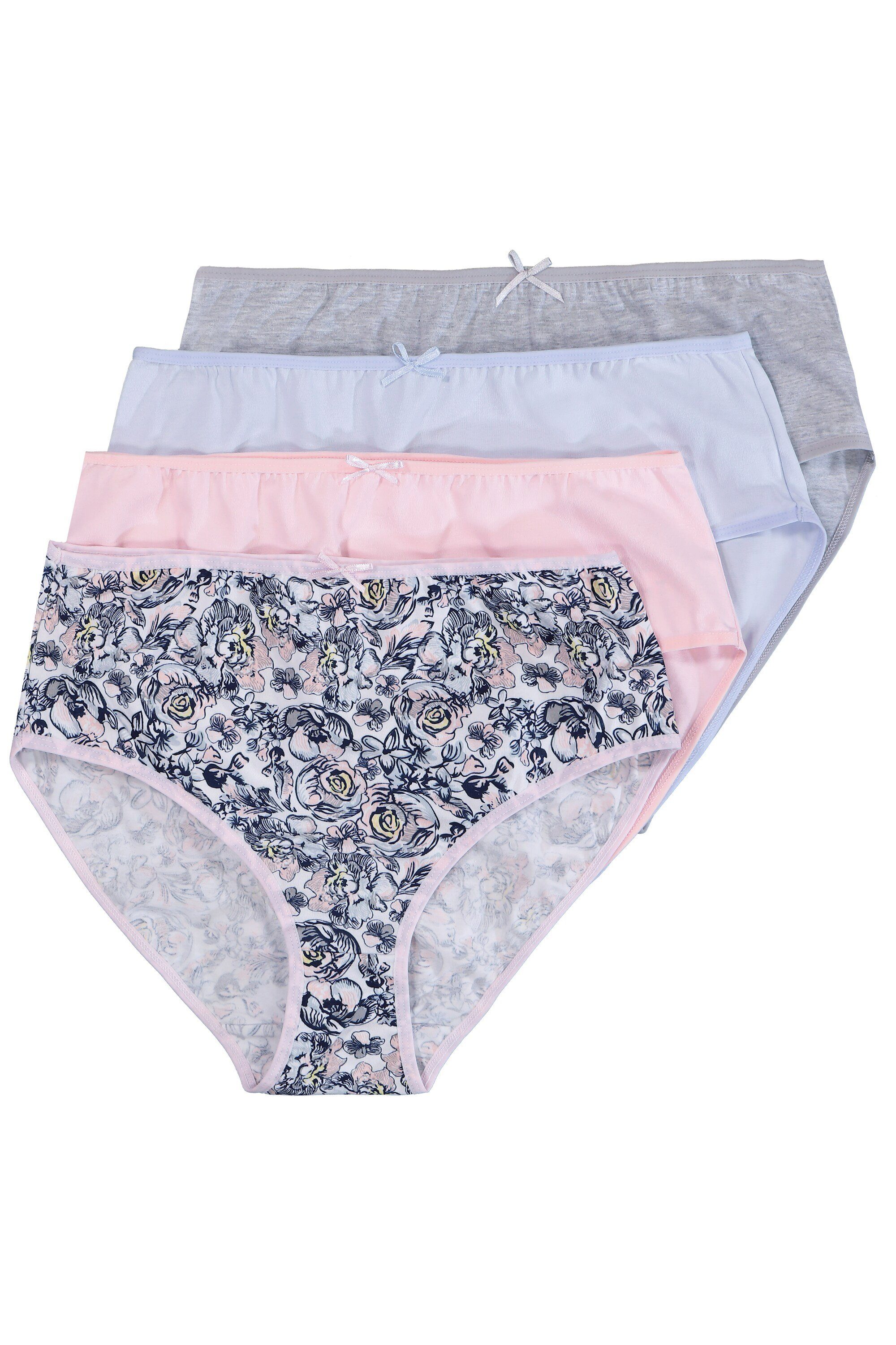 Ulla Popken Slip Stampato Donna, Mutande In Taglie Forti, Tessuto Morbido - 5